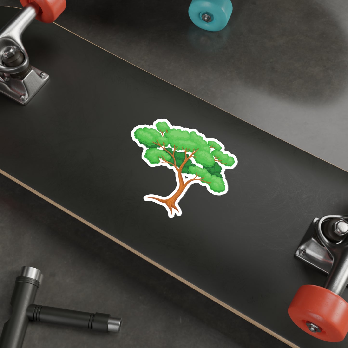 Tree  Die-Cut Stickers Vinyl Stickers Laptop Car Skateboard Luggage Hydroflasks Phone waterproof