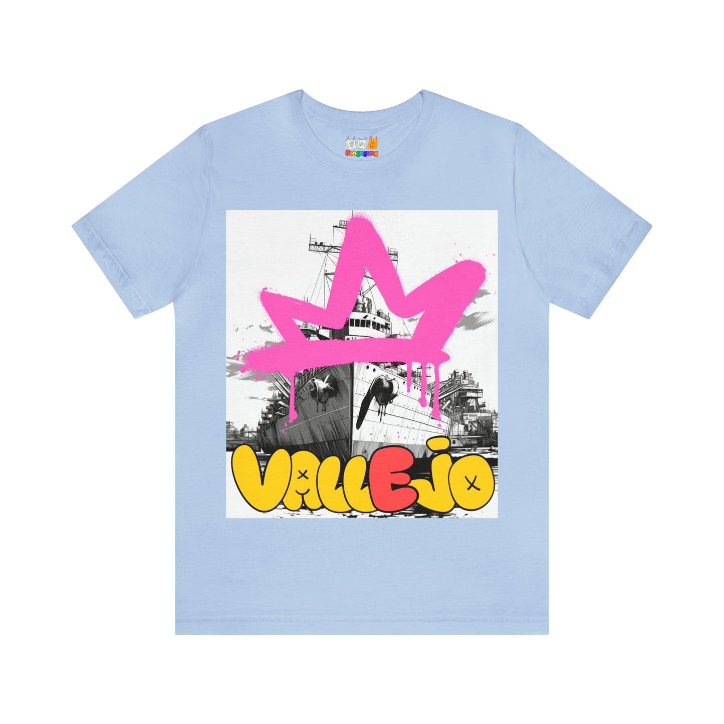 VALLEJO Unisex Jersey Short Sleeve T-Shirt | San Francisco | Bay Area | East Bay | California