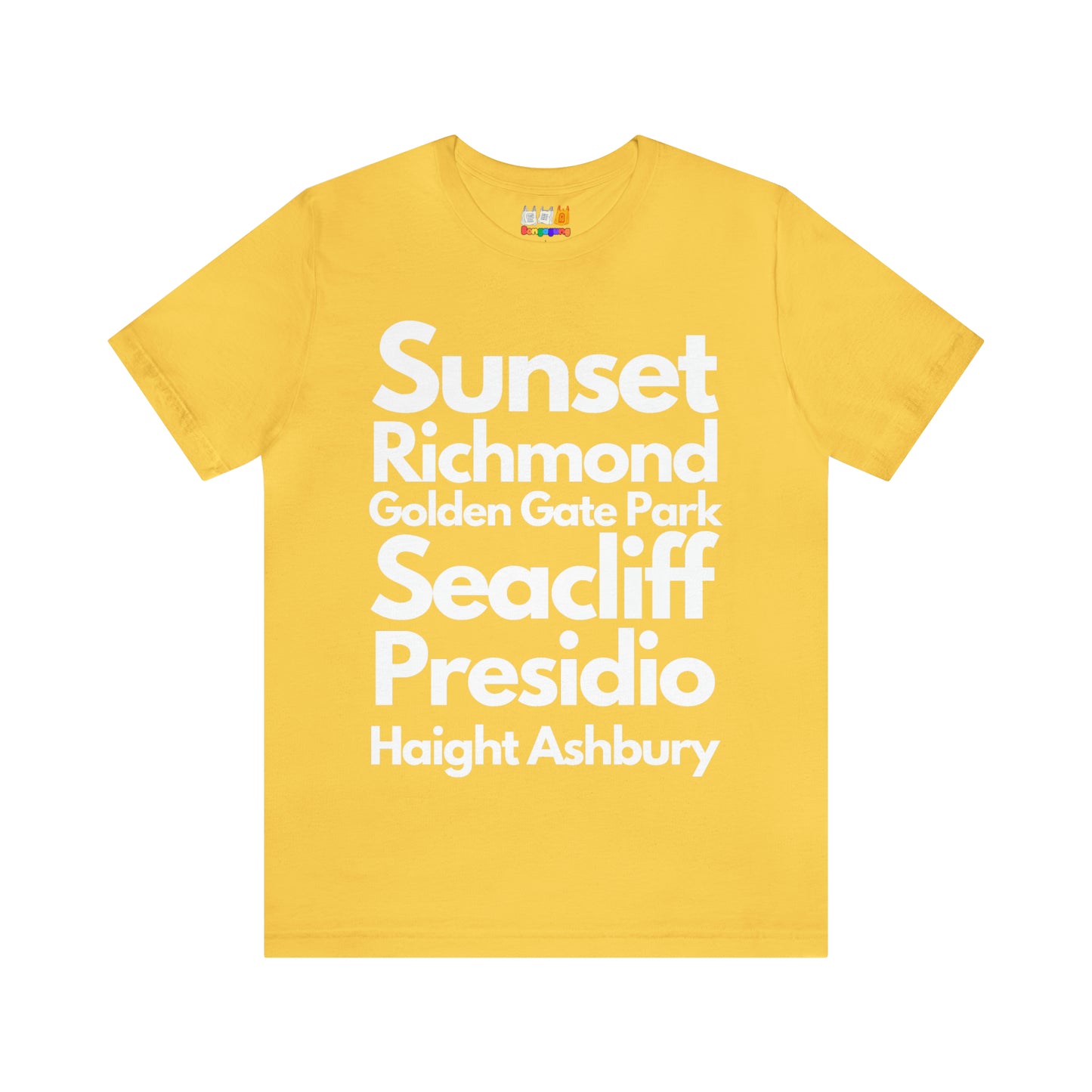 SAN FRANCISCO SUNSET Unisex Jersey Short Sleeve T-SHIRT | San Francisco | Bay Area | California