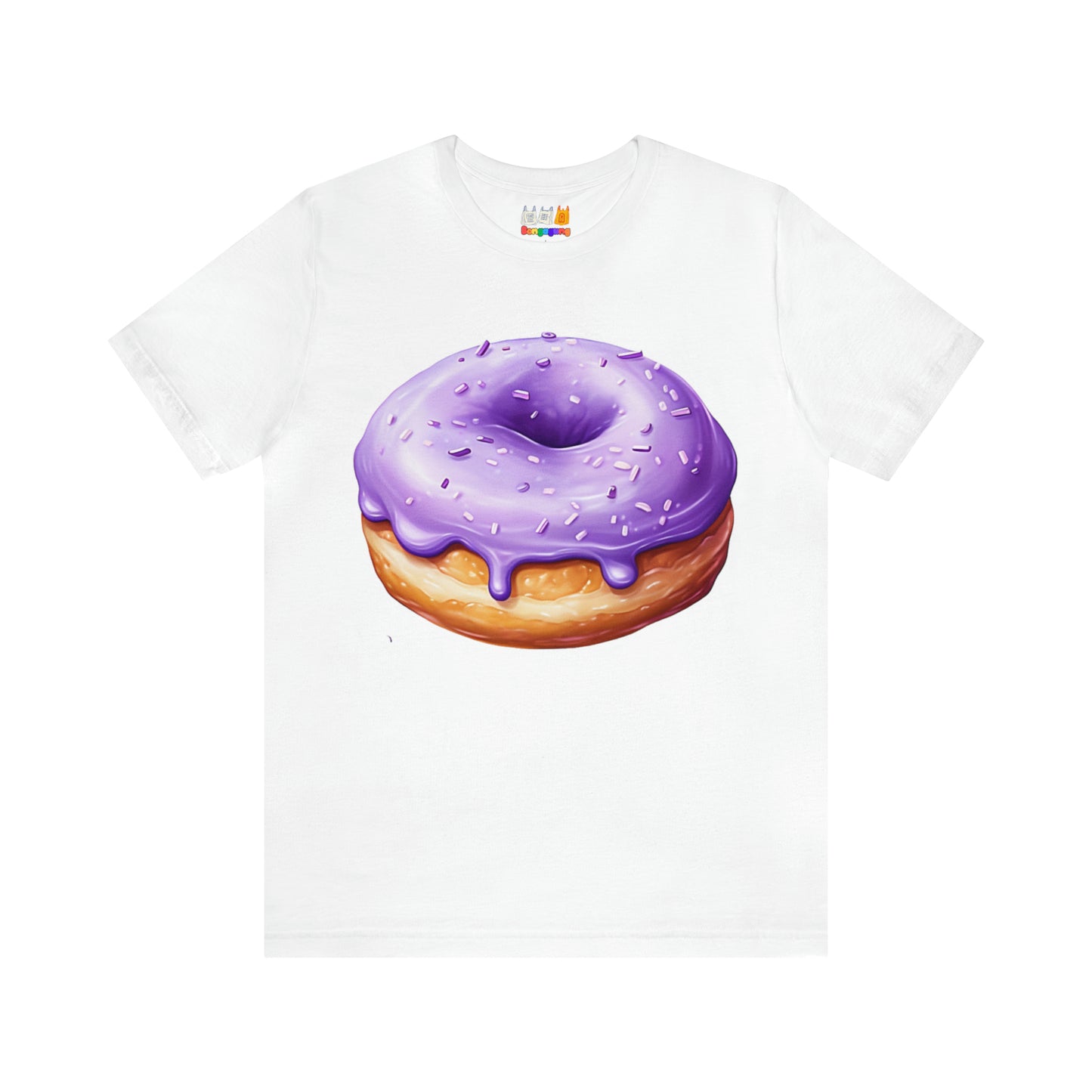 UBE DONUT Unisex Jersey Short Sleeve T-Shirt | Filipino | Dessert | Purple Yam | Philippines