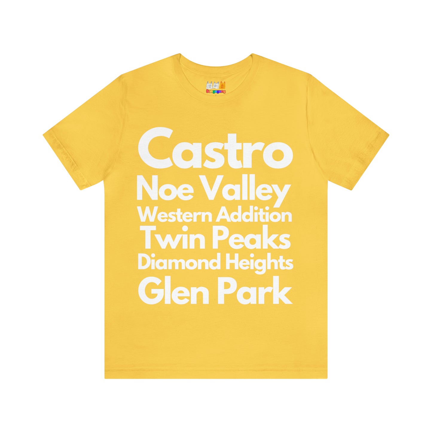 SAN FRANCISCO CASTRO Unisex Jersey Short Sleeve T-Shirt | San Francisco | Bay Area | California