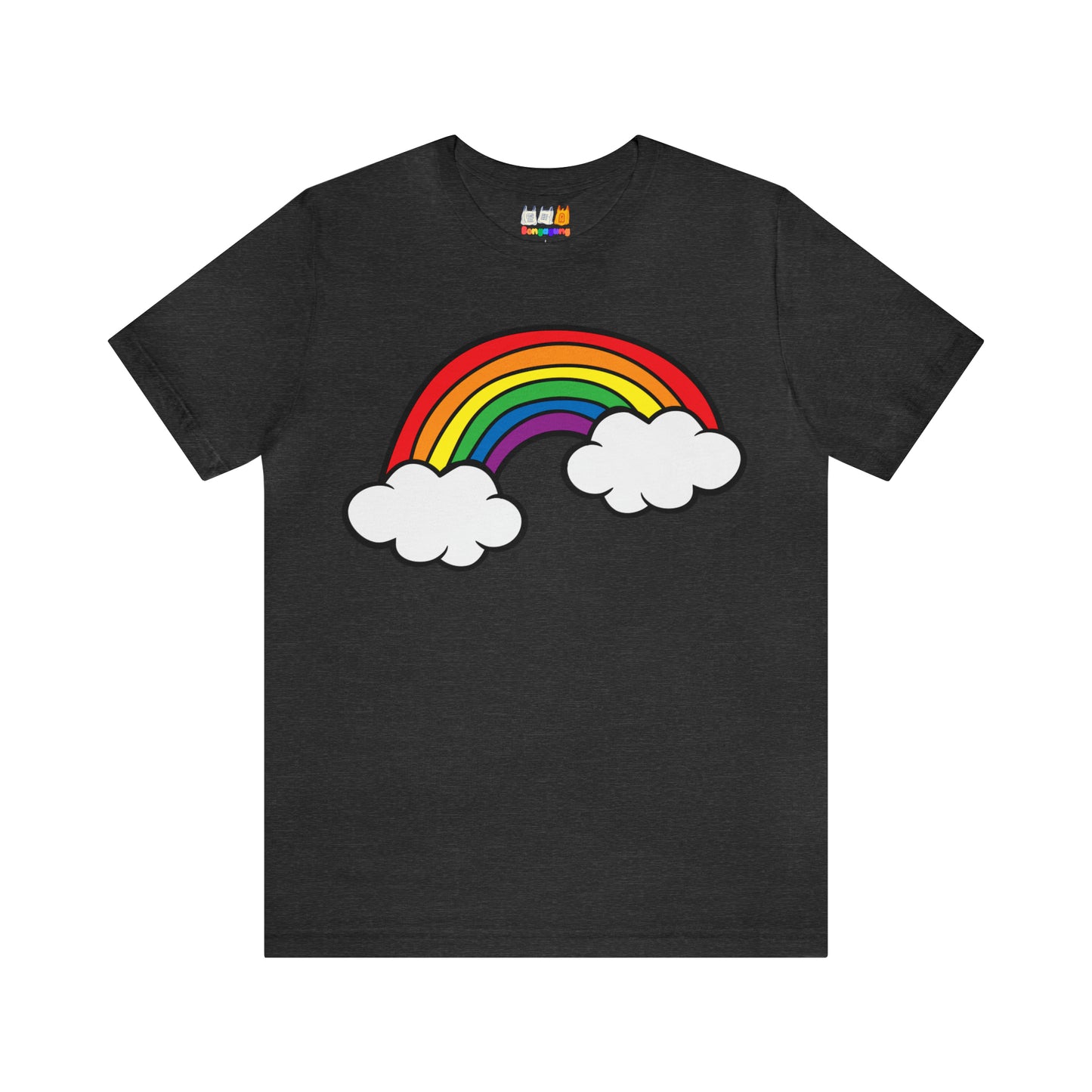 Rainbow Jersey Short Sleeve T-Shirt | Diversity | Equality