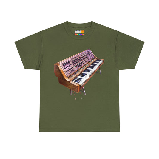 Polyphonic Synthesizer Unisex Heavy Cotton T-Shirt | Electronic Music | Beat Making | Hip Hop | Music Production