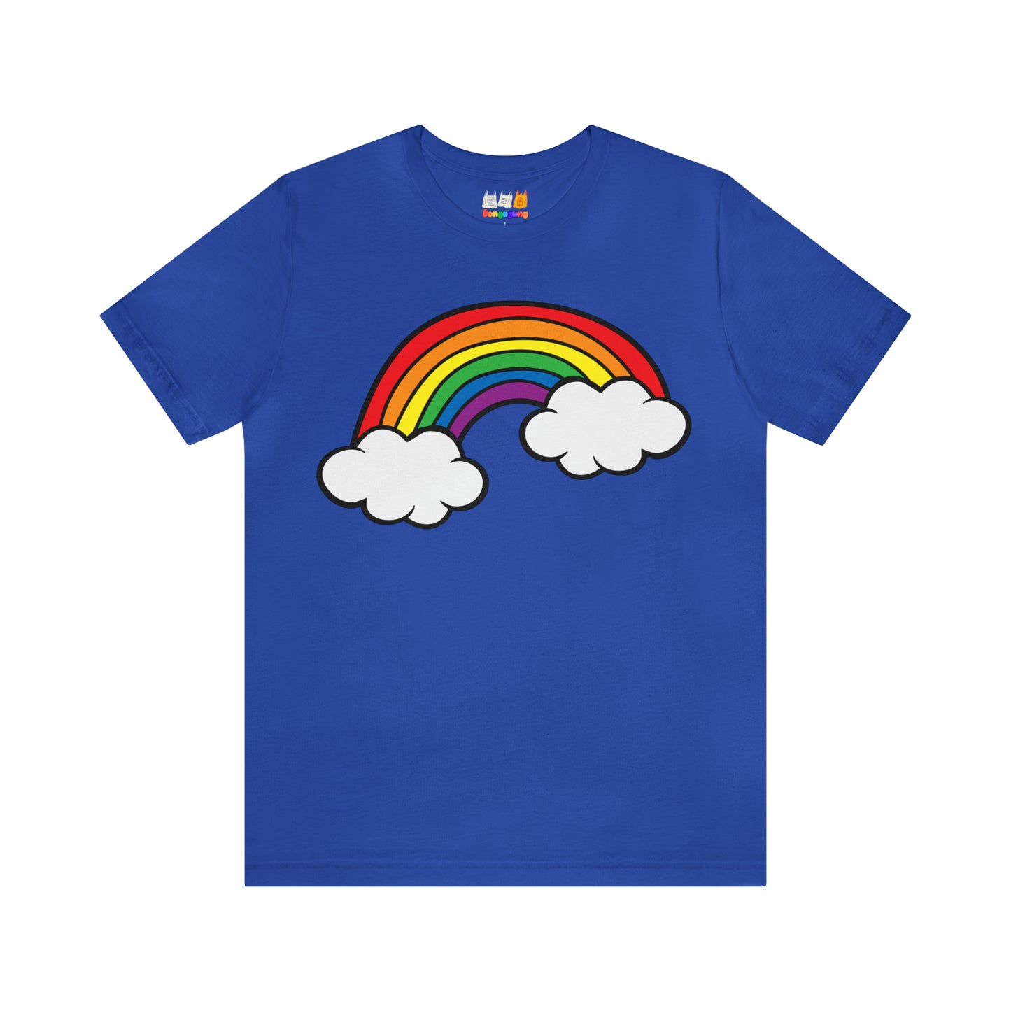 Rainbow Jersey Short Sleeve T-Shirt | Diversity | Equality