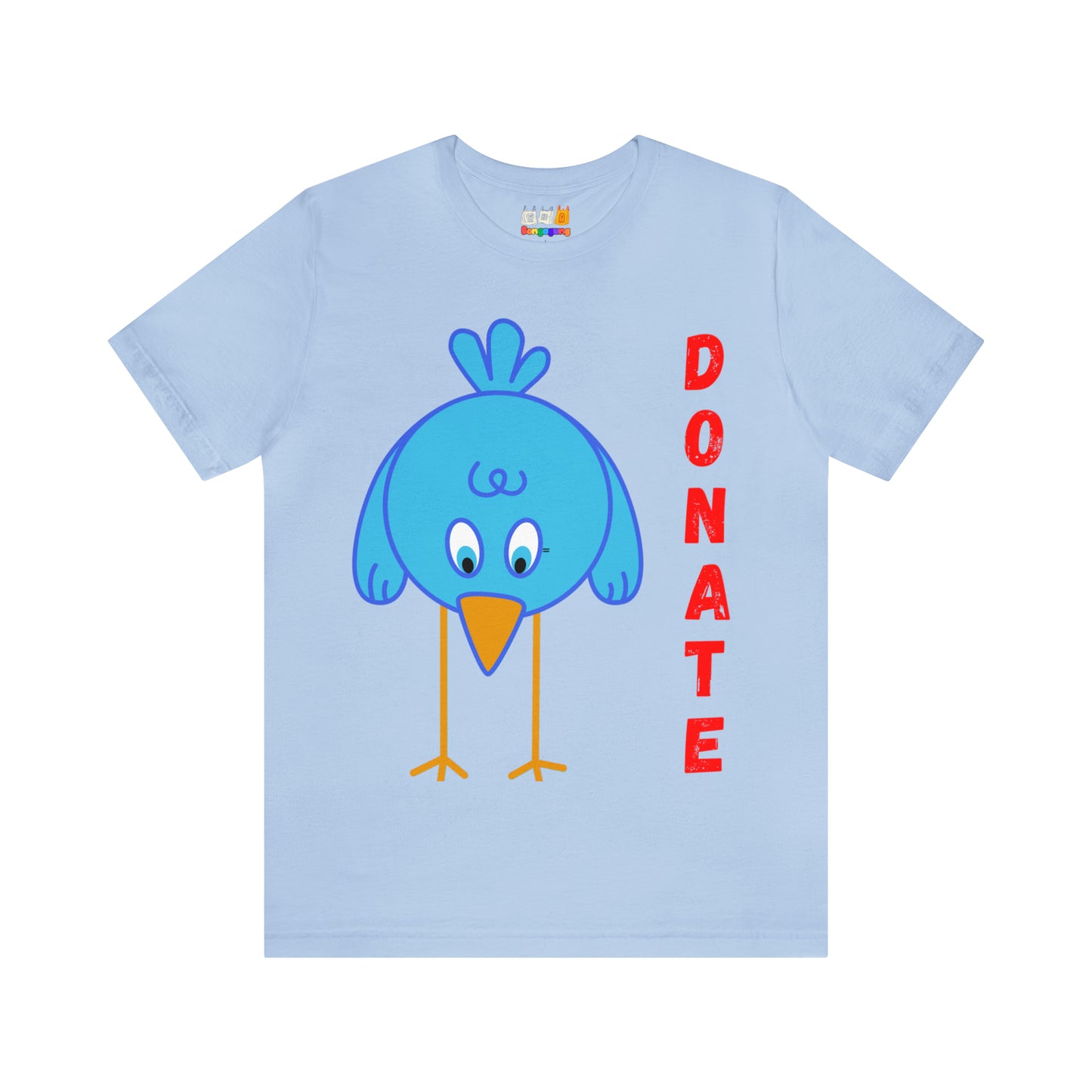 DONATE BLUE BIRD Unisex Ultra Cotton T-Shirt donation for a cause.