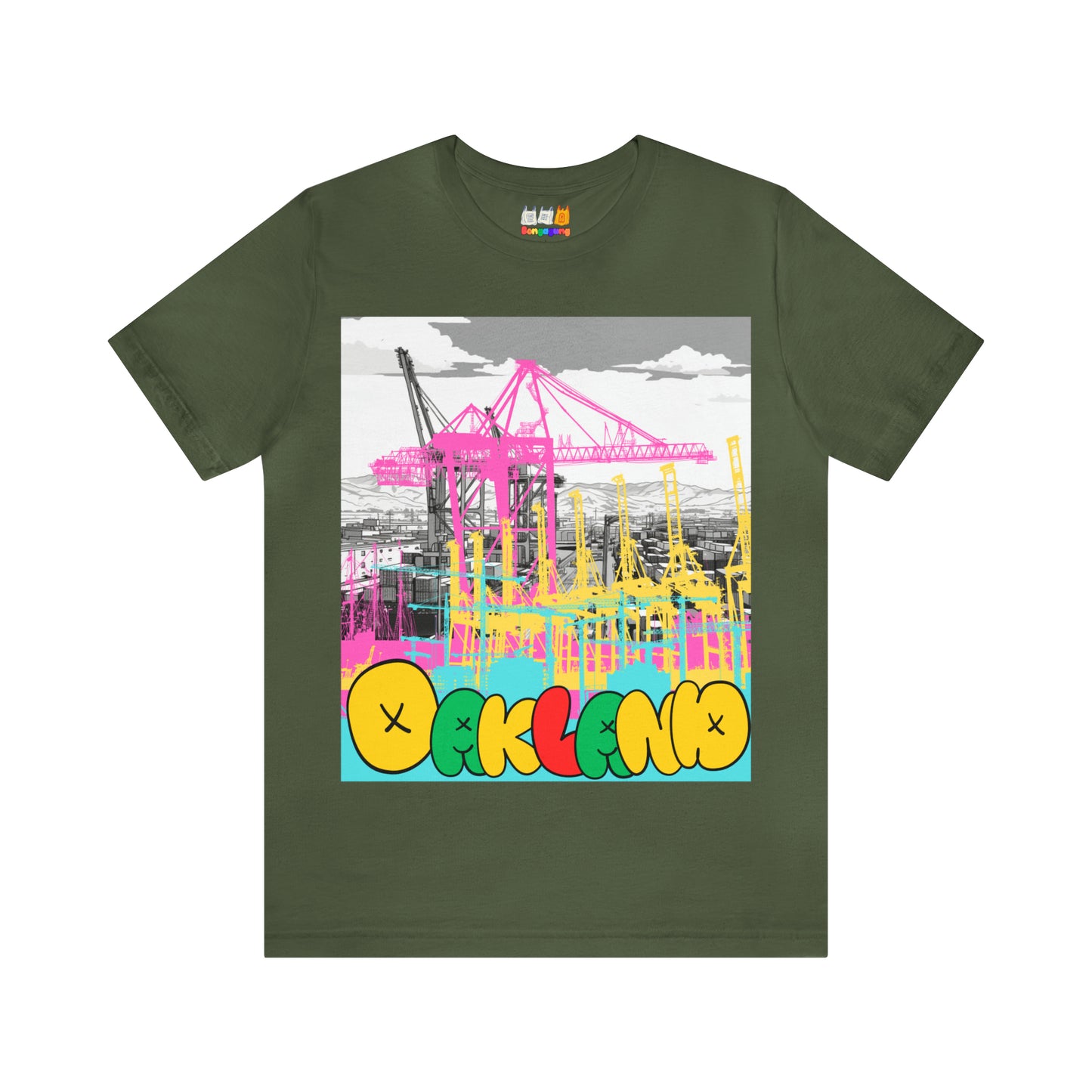 OAKLAND CRANES Unisex Ultra Cotton T-Shirt |  San Francisco | Bay Area | East bay | California