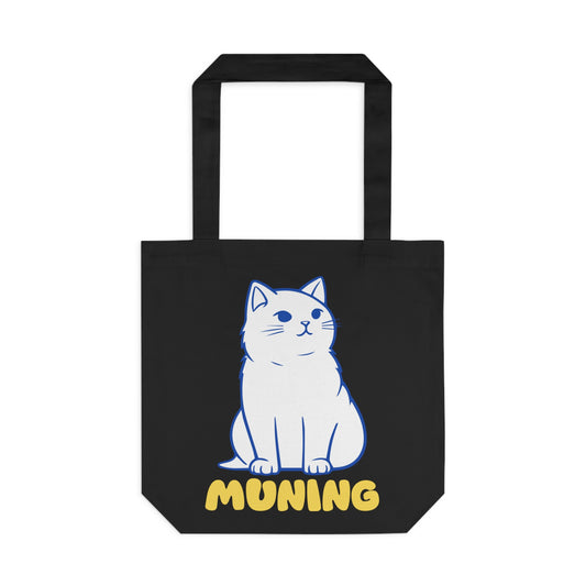 MUNING -- Cotton Tote Bag | Cats | Cat lover | Filipino | Tagalog