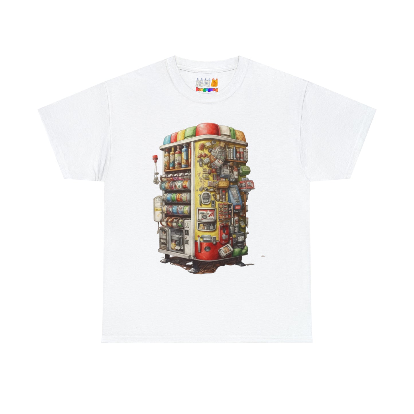 Capsule Vending Machine  Unisex Heavy Cotton T-Shirt |  Japan | Tokyo | Osaka