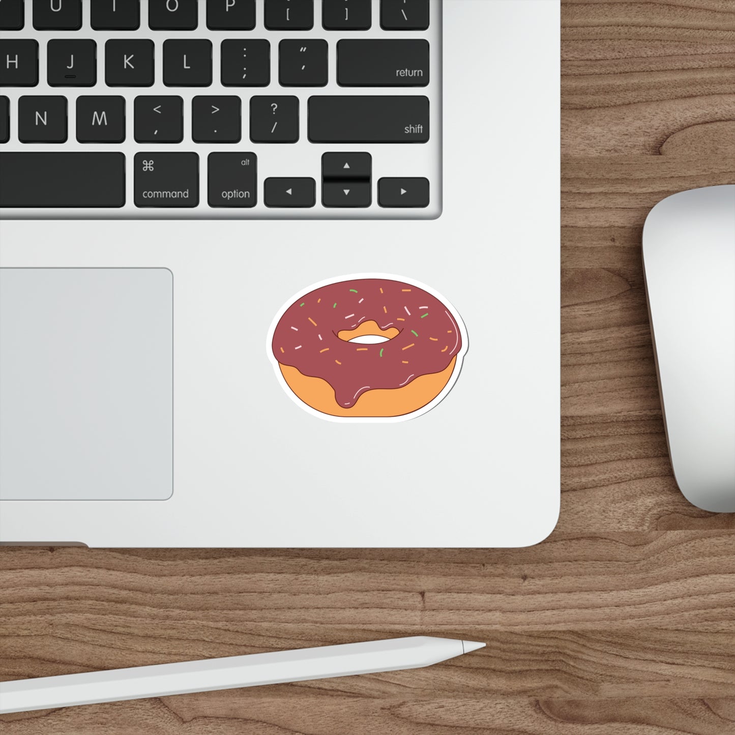 DONUT Die-Cut Stickers Laptop Car Skateboard Luggage Hydroflask Phone waterproof lunchbox stickers