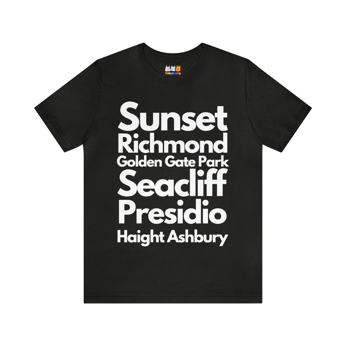 SAN FRANCISCO SUNSET Unisex Jersey Short Sleeve T-SHIRT | San Francisco | Bay Area | California