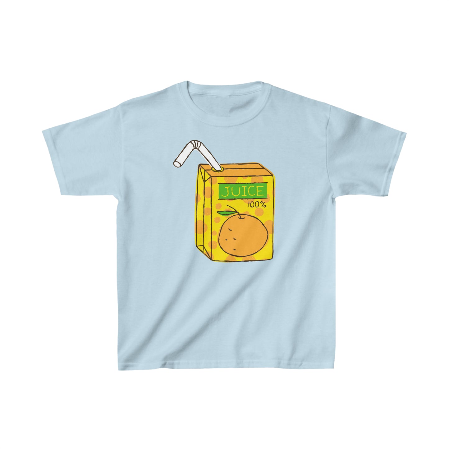 LEMON JUICE BOX Kids Heavy Cotton Tee juice box t-shirt snack t-shirt kid's clothing