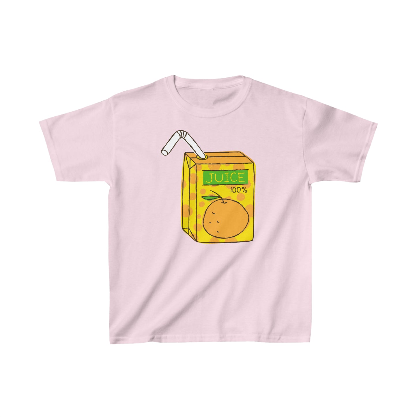 LEMON JUICE BOX Kids Heavy Cotton Tee juice box t-shirt snack t-shirt kid's clothing