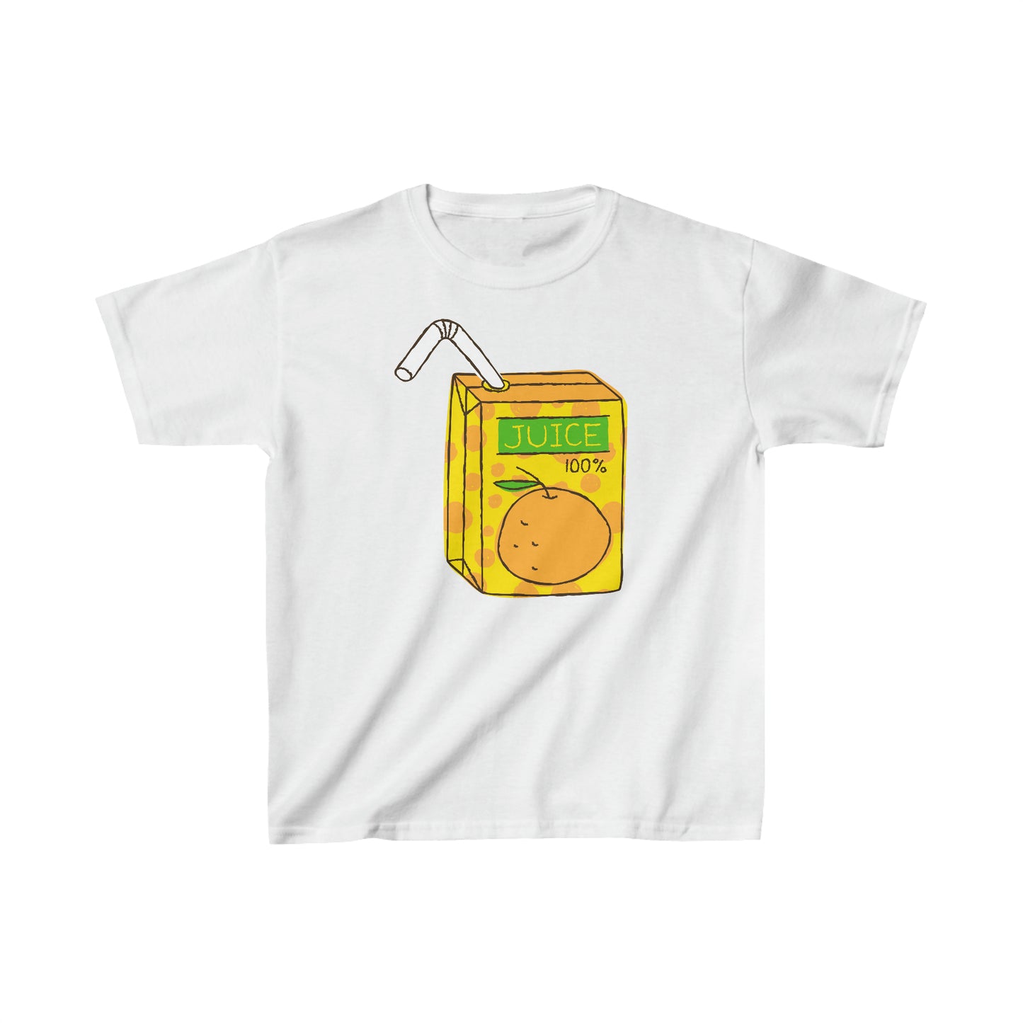 LEMON JUICE BOX Kids Heavy Cotton Tee juice box t-shirt snack t-shirt kid's clothing