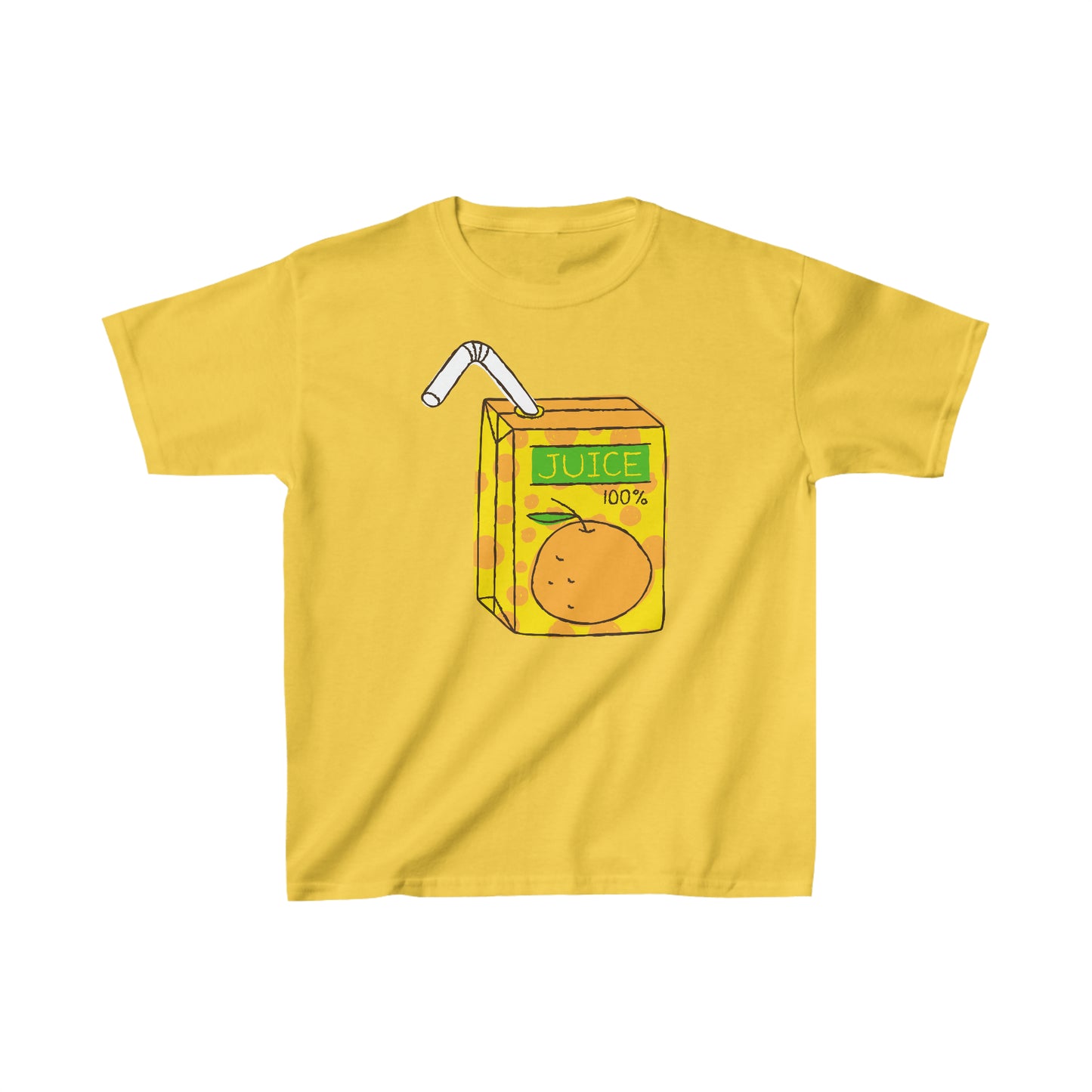 LEMON JUICE BOX Kids Heavy Cotton Tee juice box t-shirt snack t-shirt kid's clothing