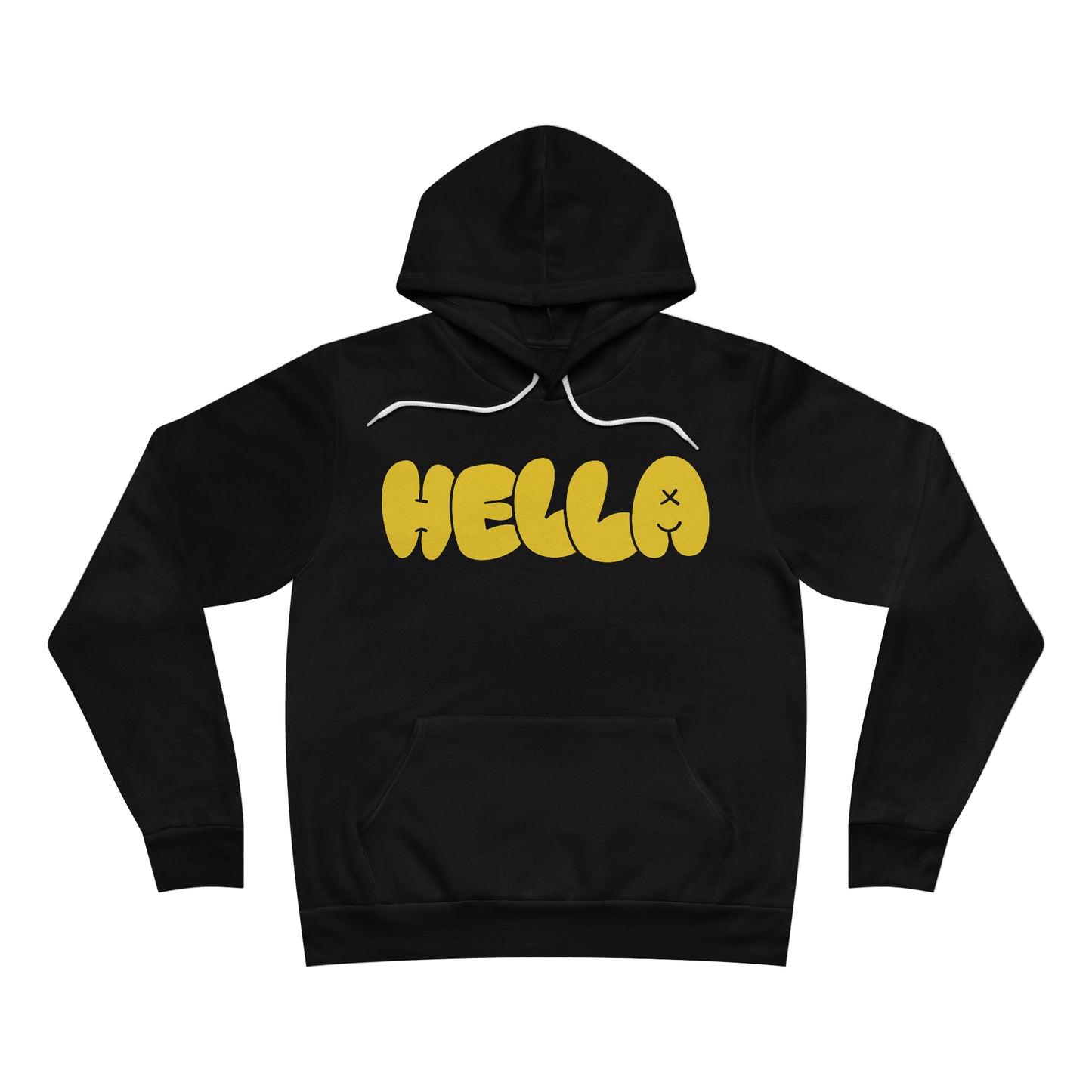 HELLA - Unisex Sponge Fleece Pullover Hoodie | Oakland | East Bay | San Francisco | Norcal | Northern California