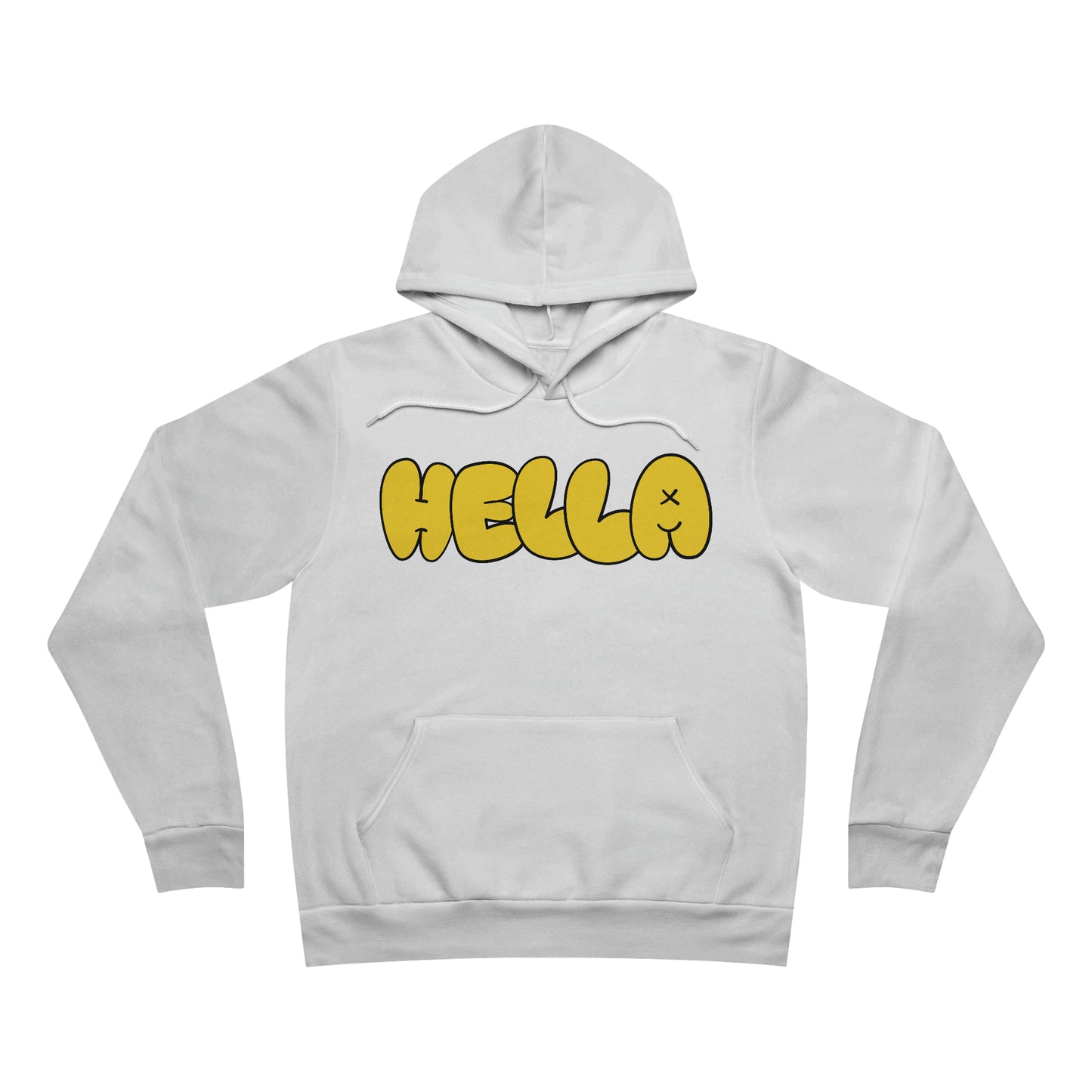 HELLA - Unisex Sponge Fleece Pullover Hoodie | Oakland | East Bay | San Francisco | Norcal | Northern California