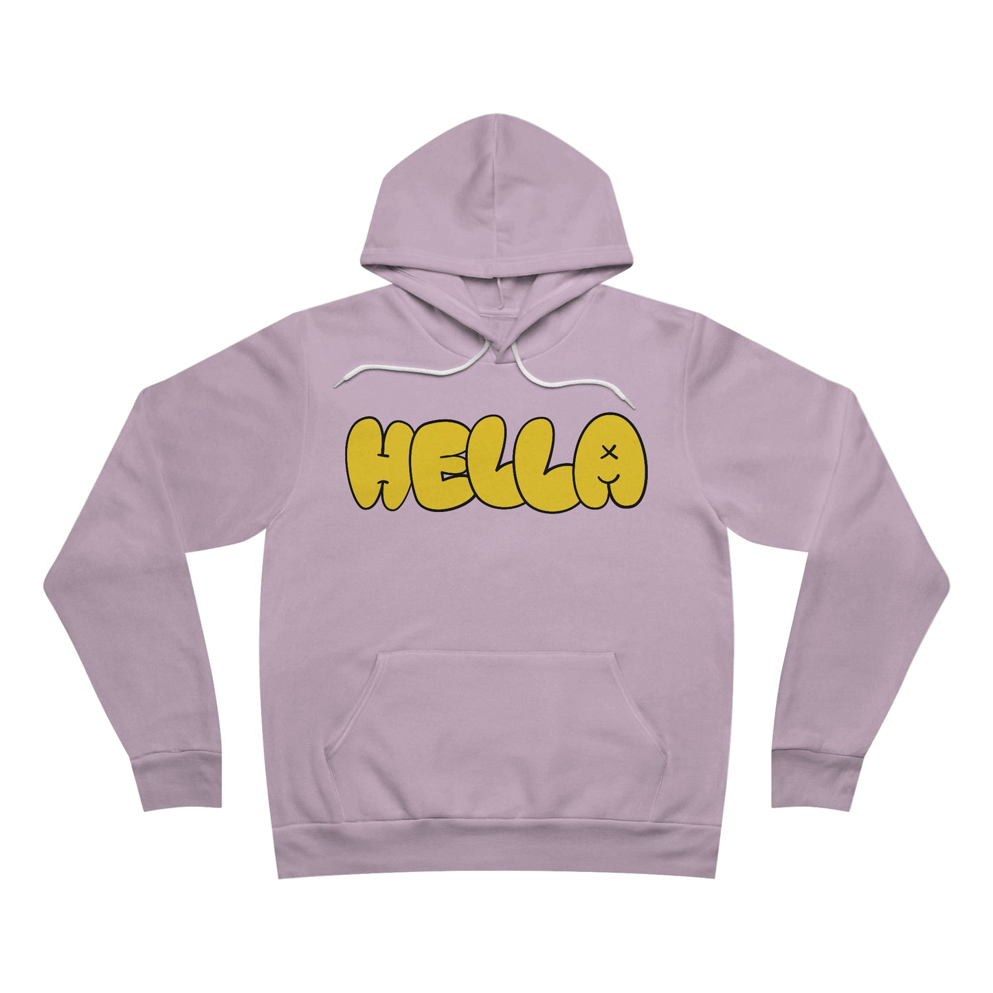 HELLA - Unisex Sponge Fleece Pullover Hoodie | Oakland | East Bay | San Francisco | Norcal | Northern California