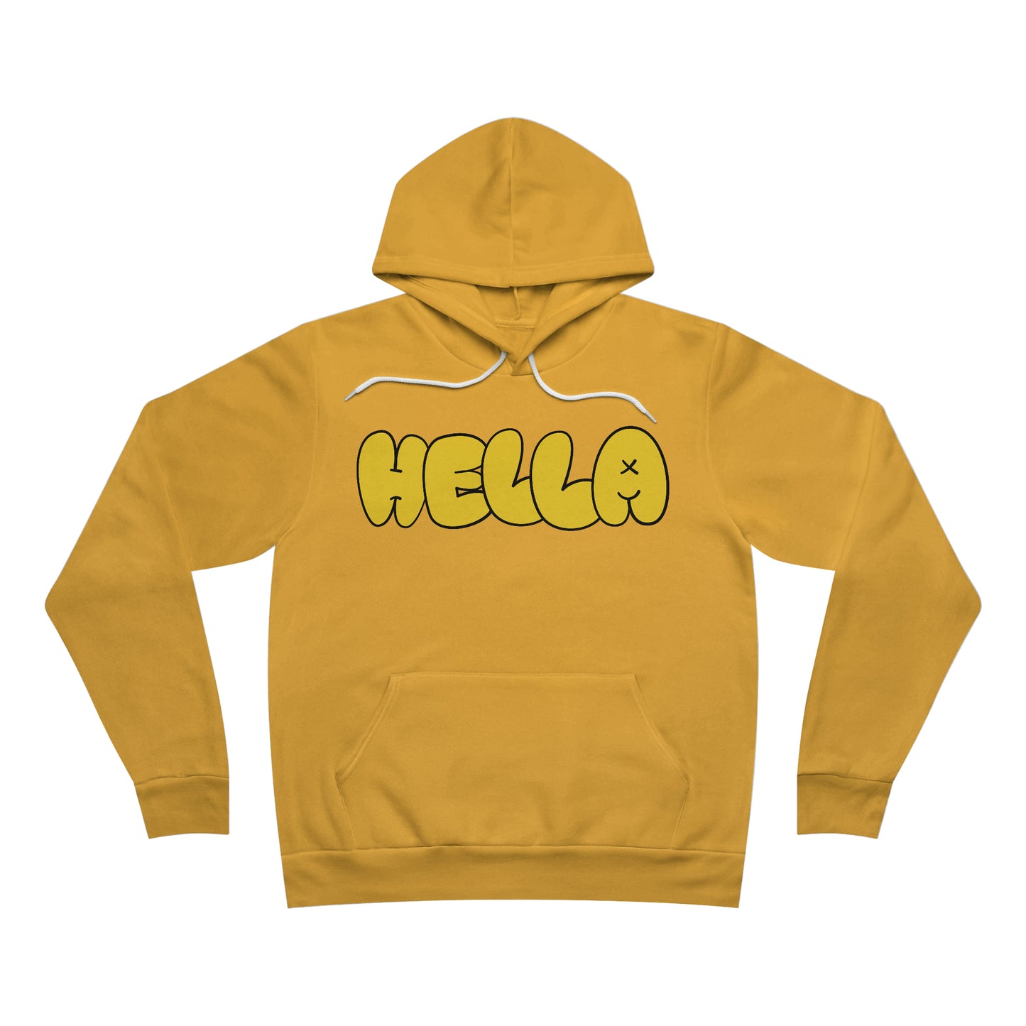 HELLA - Unisex Sponge Fleece Pullover Hoodie | Oakland | East Bay | San Francisco | Norcal | Northern California