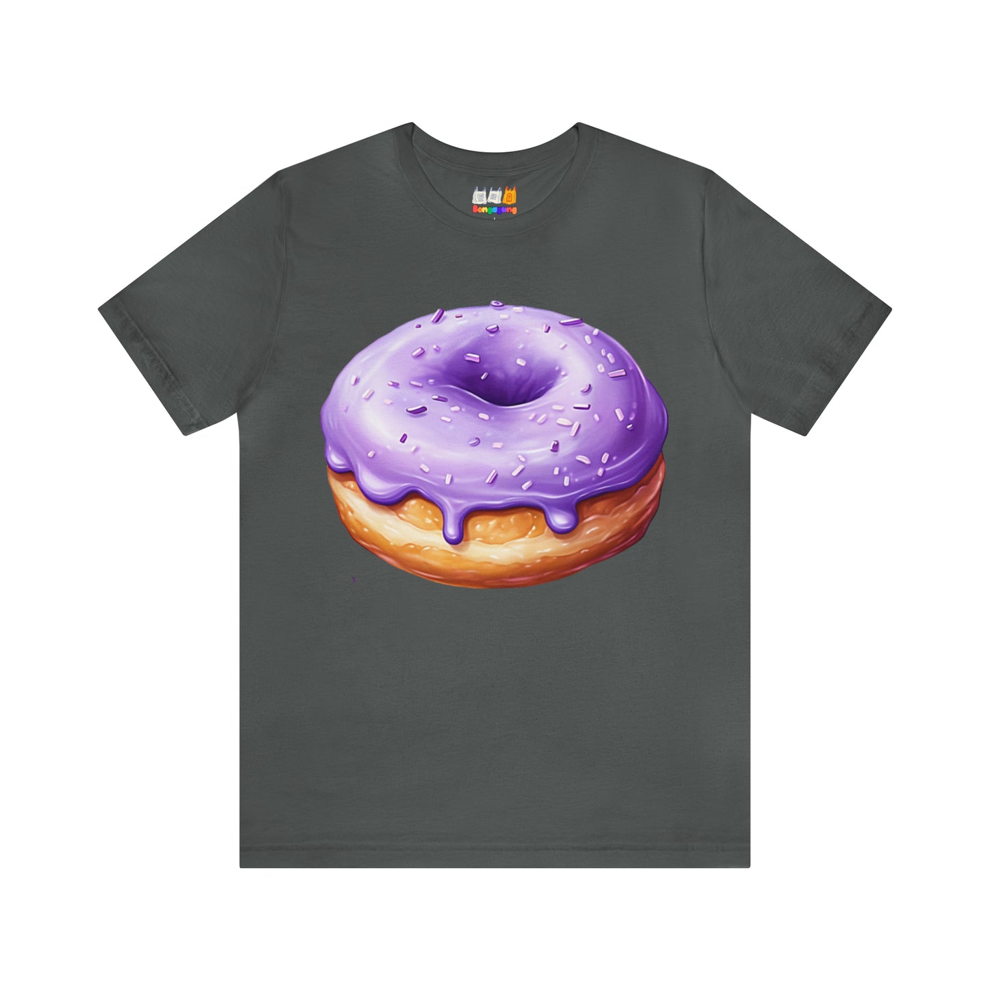 UBE DONUT Unisex Jersey Short Sleeve T-Shirt | Filipino | Dessert | Purple Yam | Philippines