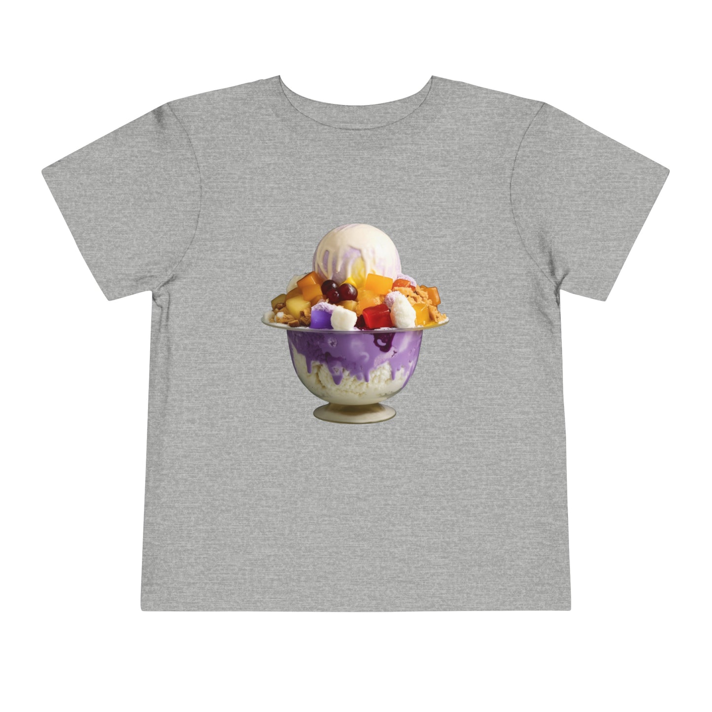 HALO-HALO Toddler Short Sleeve  T-Shirt | Filipino | Tagalog | Dessert | Sweet