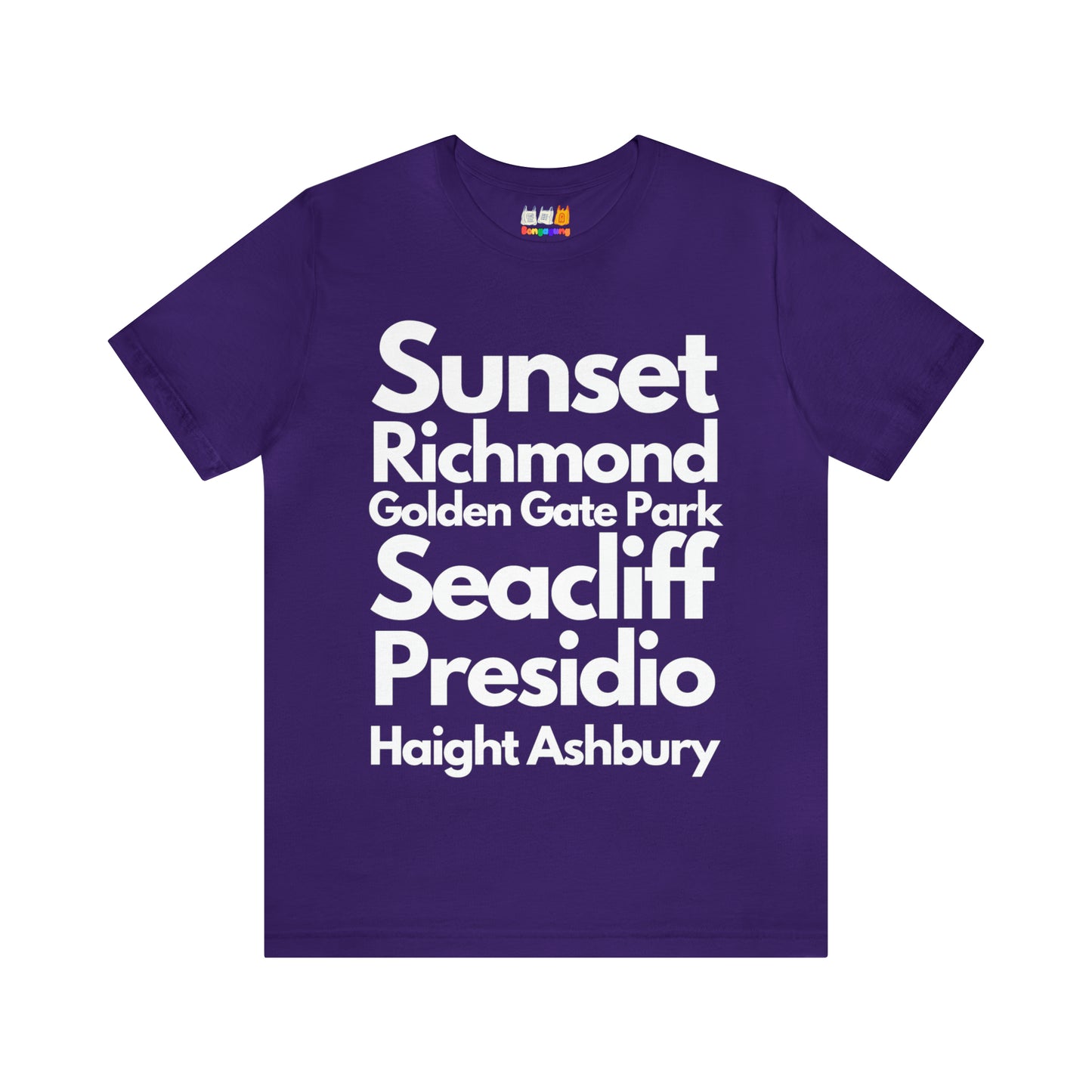 SAN FRANCISCO SUNSET Unisex Jersey Short Sleeve T-SHIRT | San Francisco | Bay Area | California