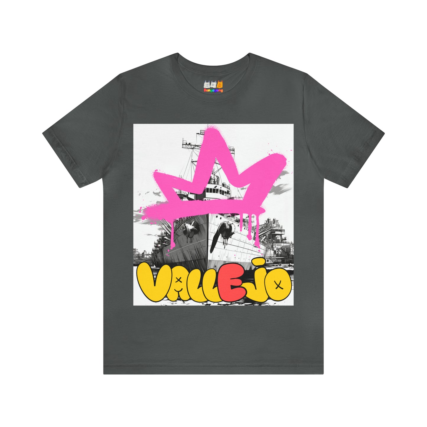 VALLEJO Unisex Jersey Short Sleeve T-Shirt | San Francisco | Bay Area | East Bay | California