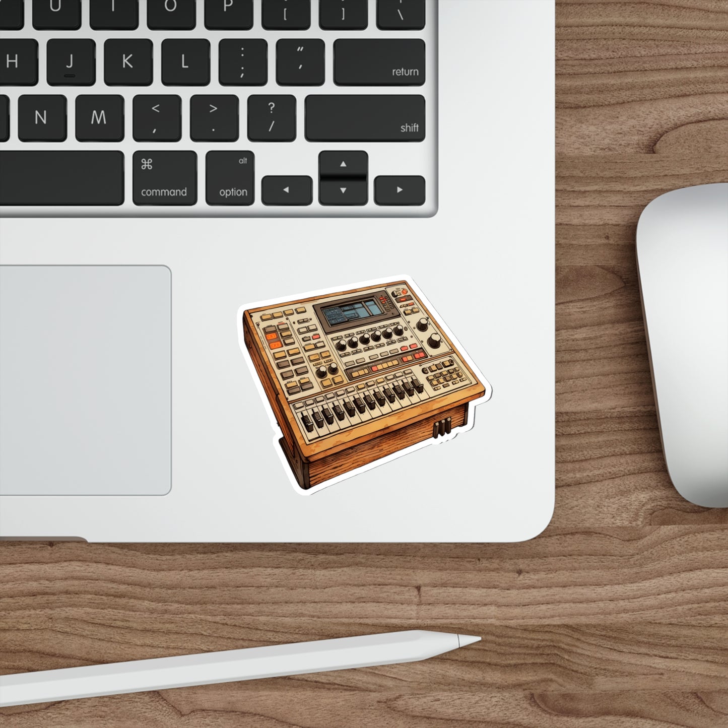 Drum Machine Die-Cut Stickers | Electronic Music | Beat Making | Hip Hop | Music Production