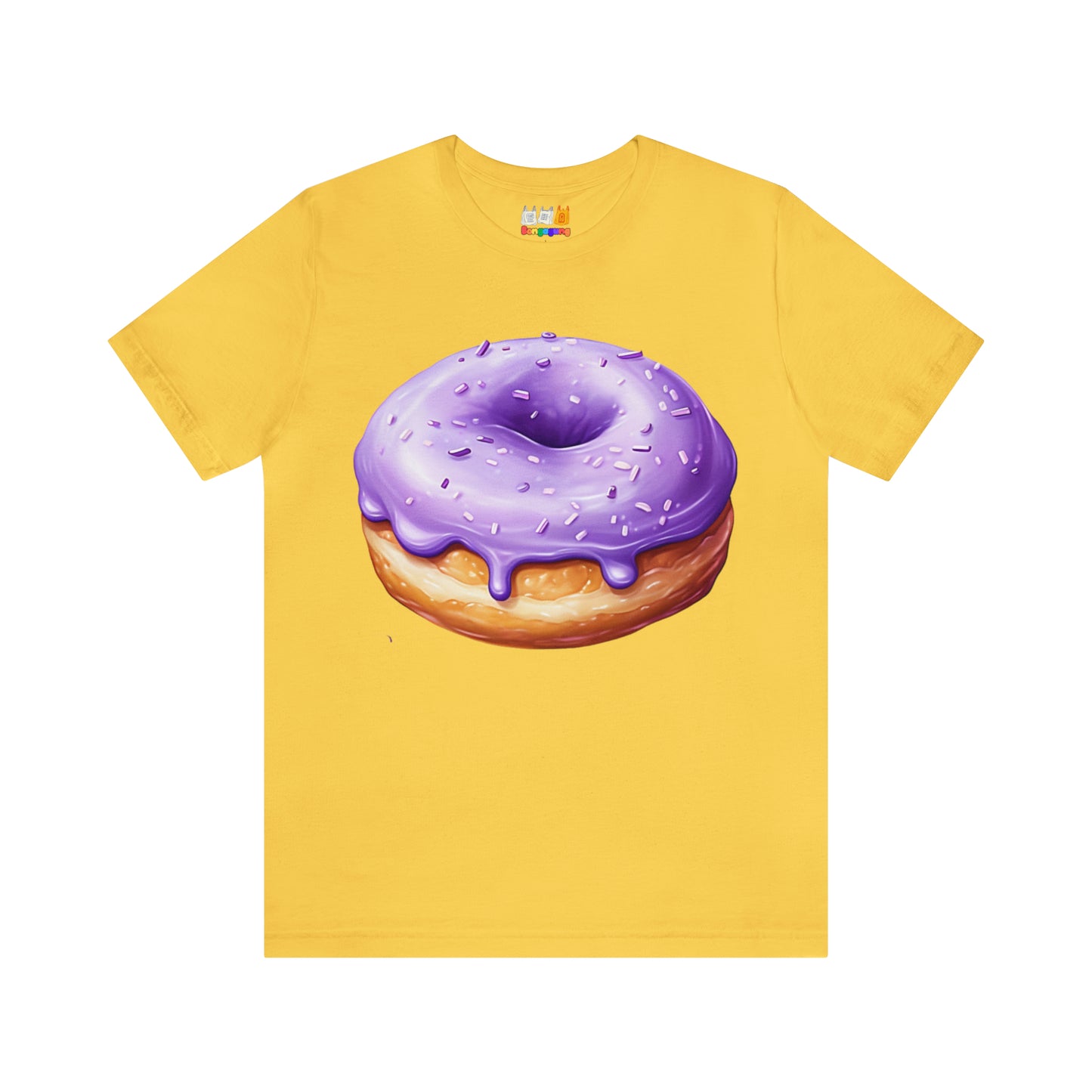 UBE DONUT Unisex Jersey Short Sleeve T-Shirt | Filipino | Dessert | Purple Yam | Philippines