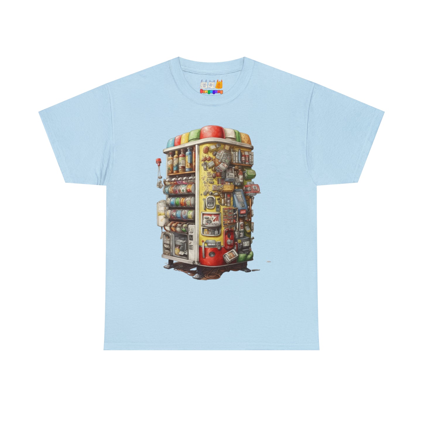 Capsule Vending Machine  Unisex Heavy Cotton T-Shirt |  Japan | Tokyo | Osaka