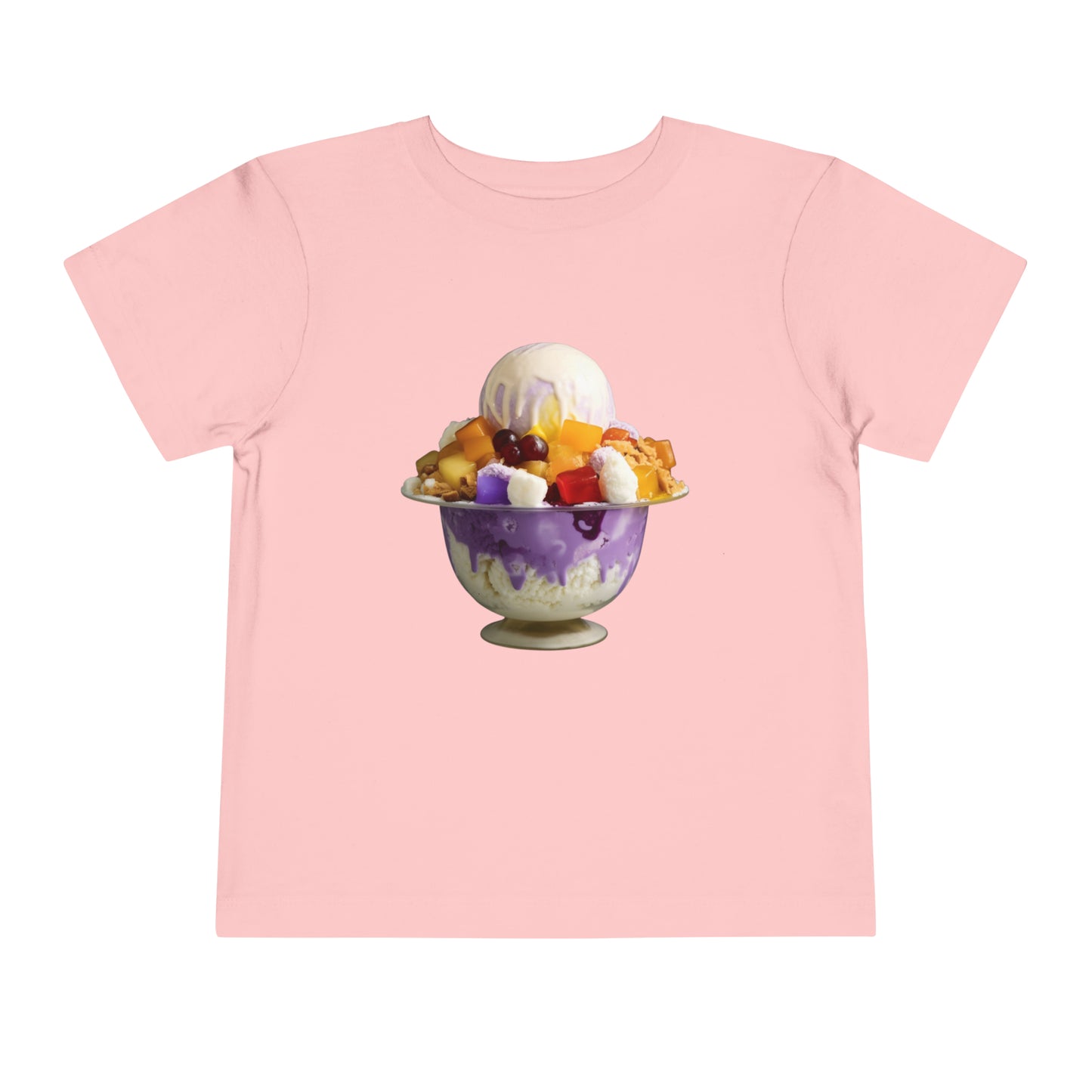 HALO-HALO Toddler Short Sleeve  T-Shirt | Filipino | Tagalog | Dessert | Sweet