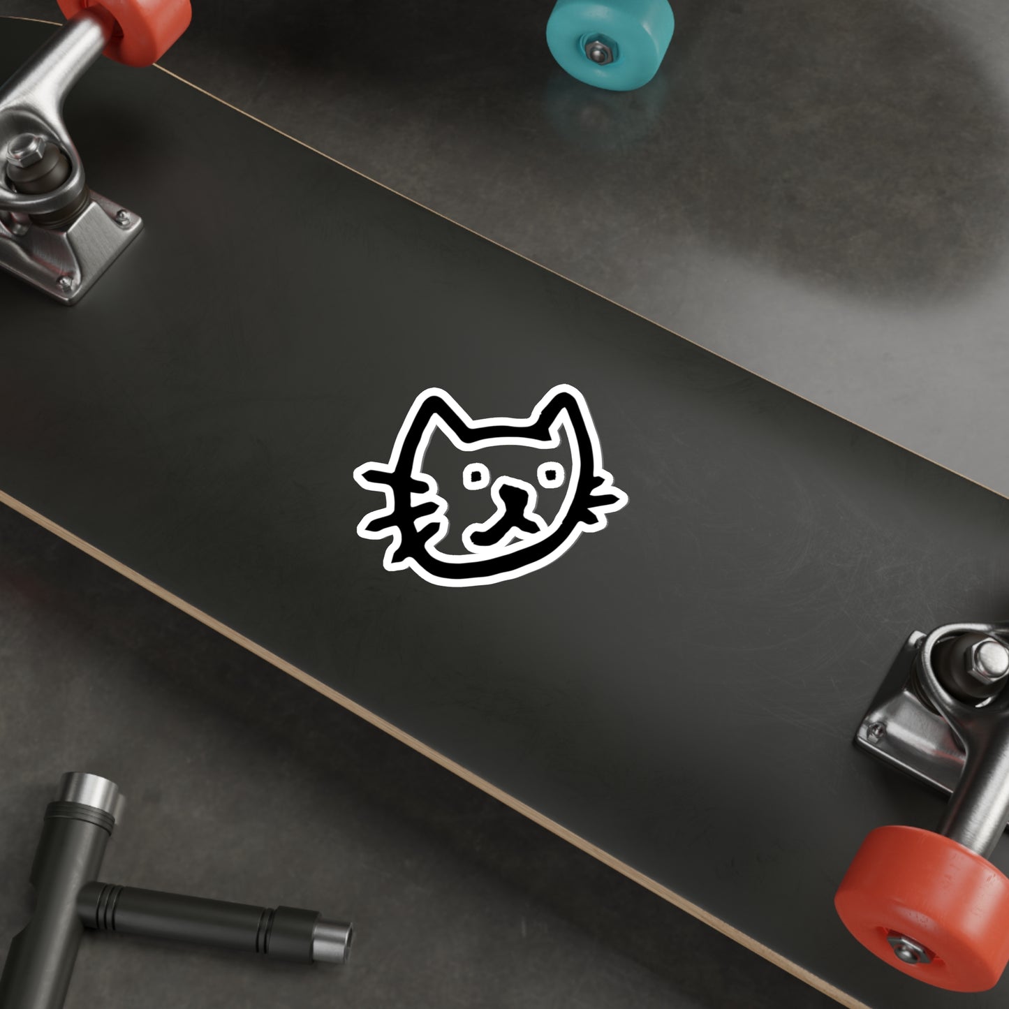 BLACK CAT Die-Cut Stickers Vinyl Stickers Laptop Car Skateboard Luggage Hydroflasks Phone Waterproof