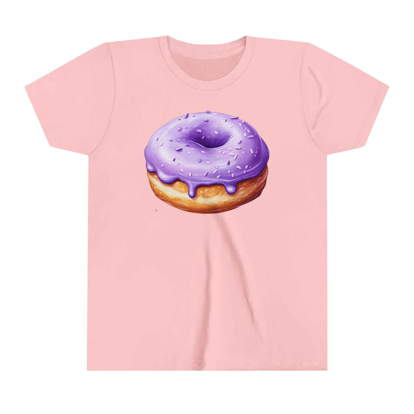 UBE DONUT Kids Short Sleeve T-Shirt | Filipino | Dessert | Purple Yam | Philippines