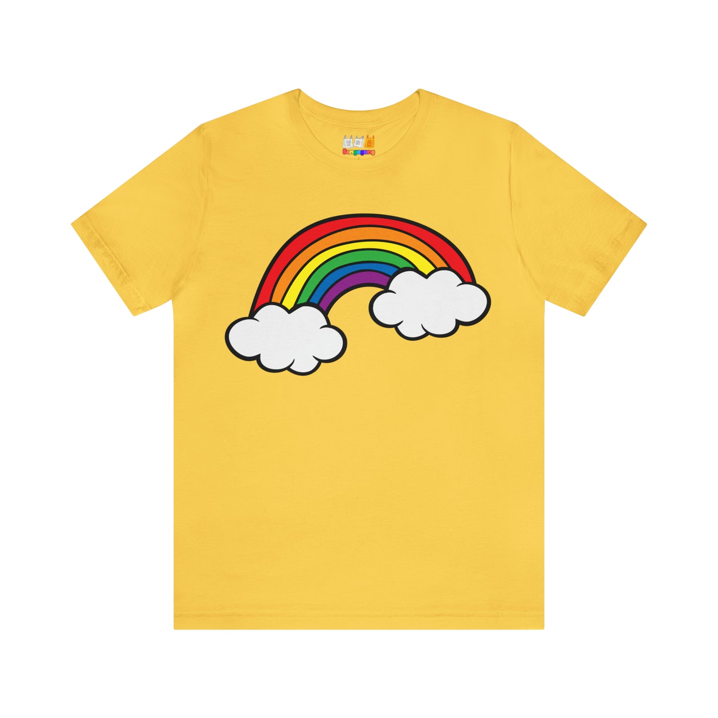 Rainbow Jersey Short Sleeve T-Shirt | Diversity | Equality