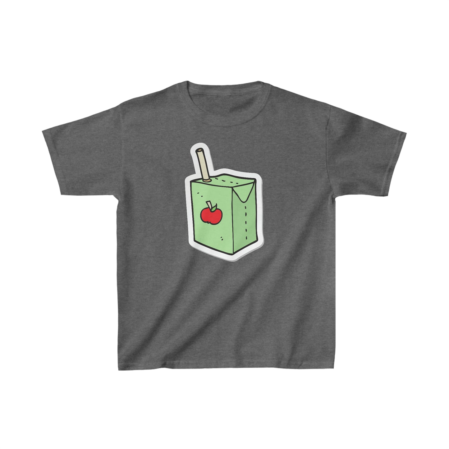 APPLE JUICE BOX  Kids Heavy Cotton Tee juice box t-shirt snack t-shirt kid's clothing