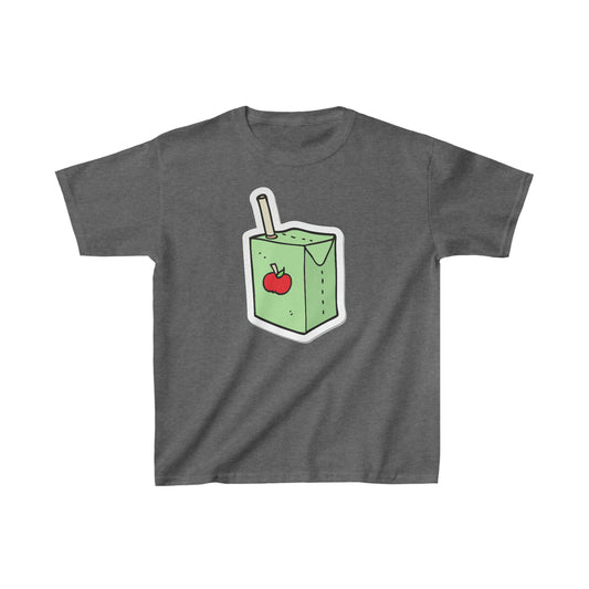 APPLE JUICE BOX  Kids Heavy Cotton Tee juice box t-shirt snack t-shirt kid's clothing