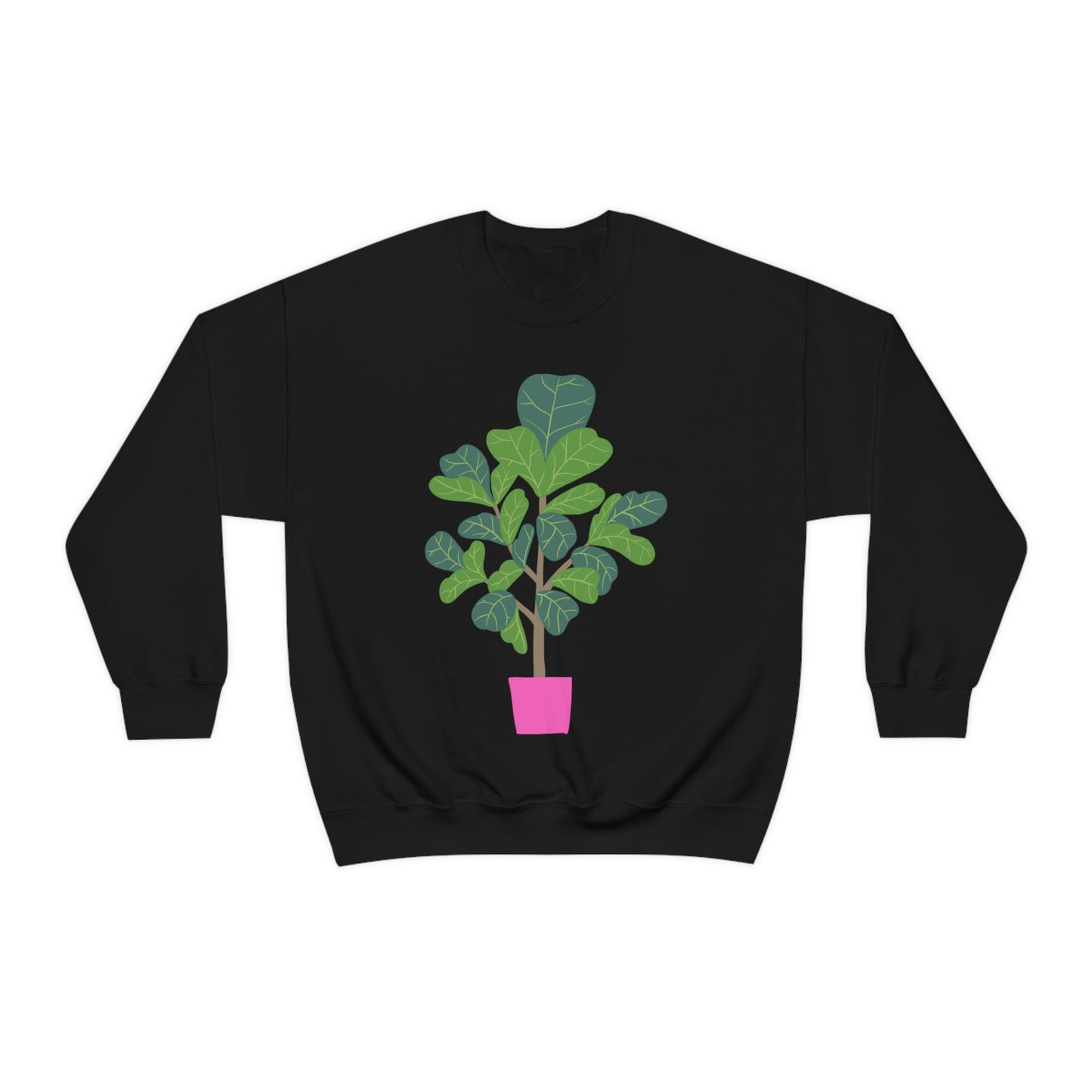 FIDDLE LEAF FIG  Unisex Heavy Blend™ Crewneck Sweatshirt |  House plants