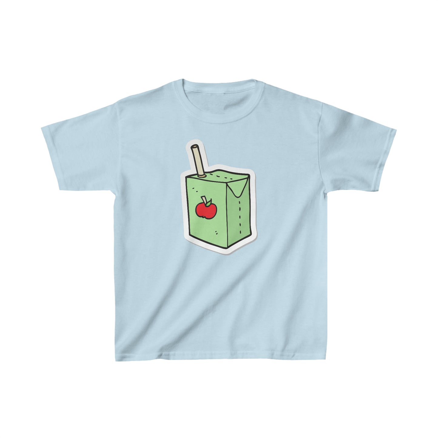 APPLE JUICE BOX  Kids Heavy Cotton Tee juice box t-shirt snack t-shirt kid's clothing