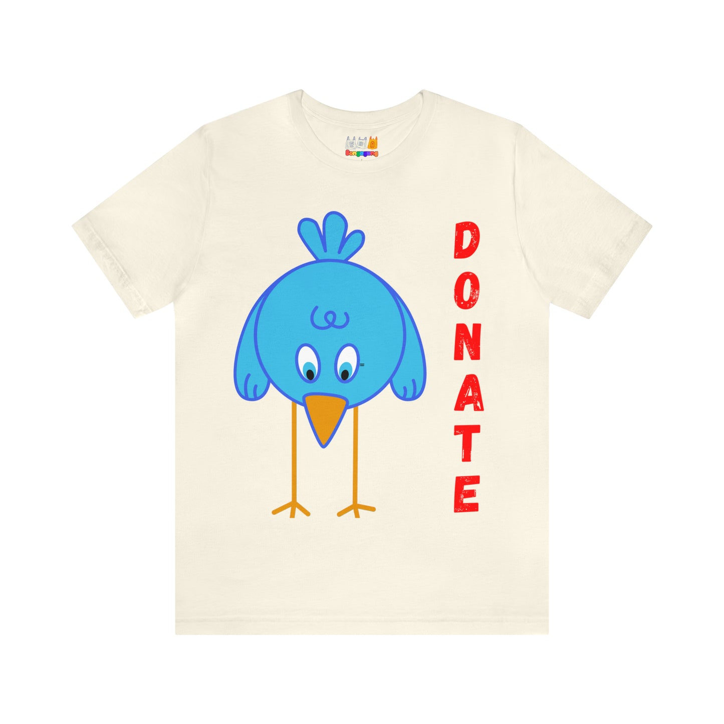 DONATE BLUE BIRD Unisex Ultra Cotton T-Shirt donation for a cause.