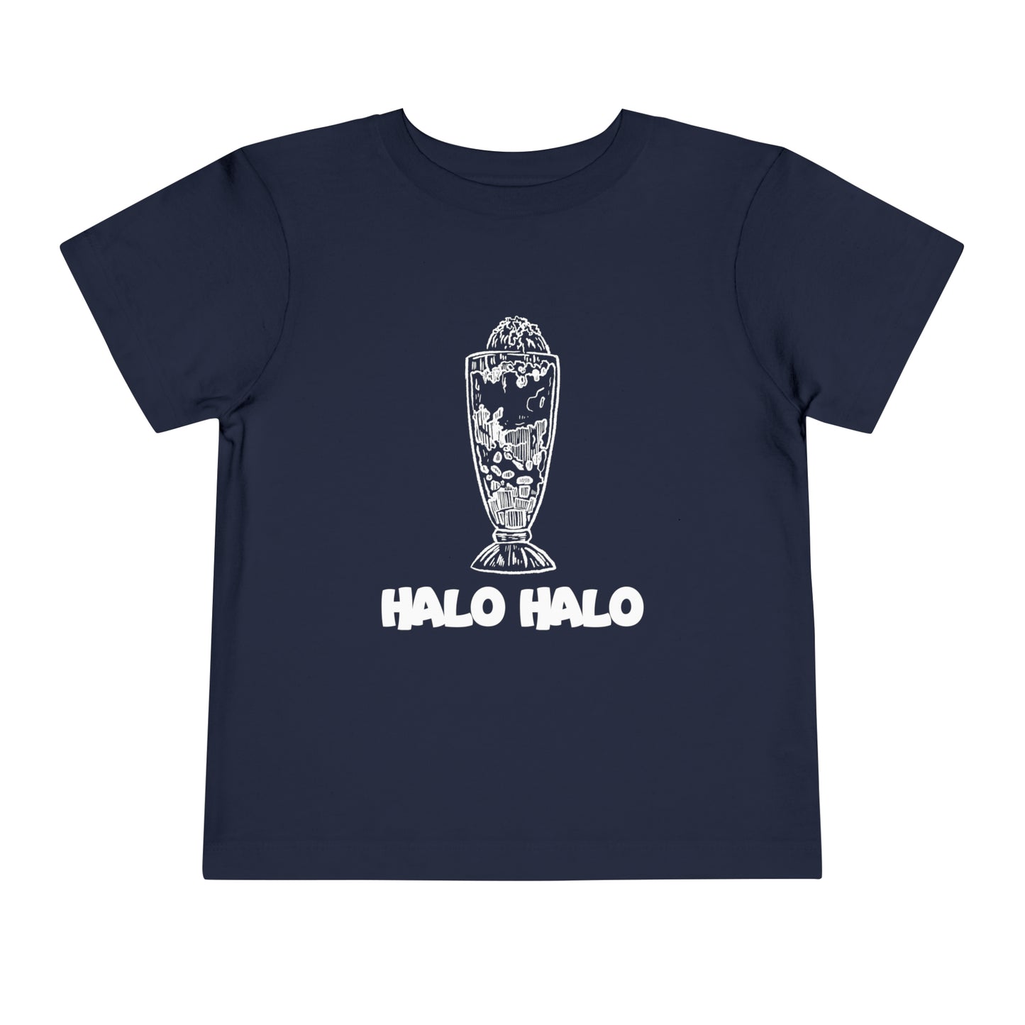 HALO HALO Toddler Short Sleeve T-Shirt | Filipino | Tagalog | Dessert