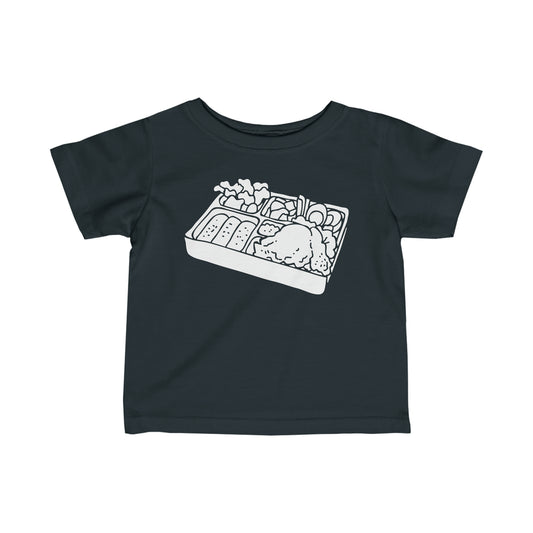 WHITE BENTO BOX Infant Fine Jersey Tee