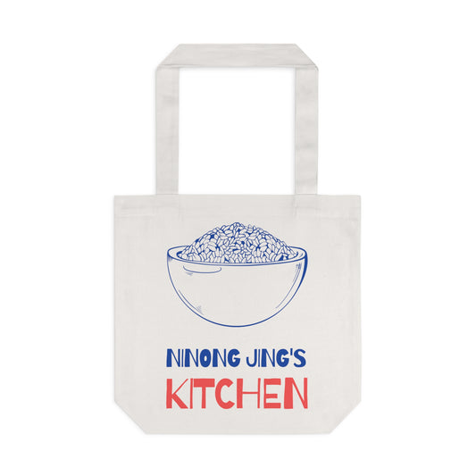 NINONG JING'S Cotton Tote Bag (canvas)