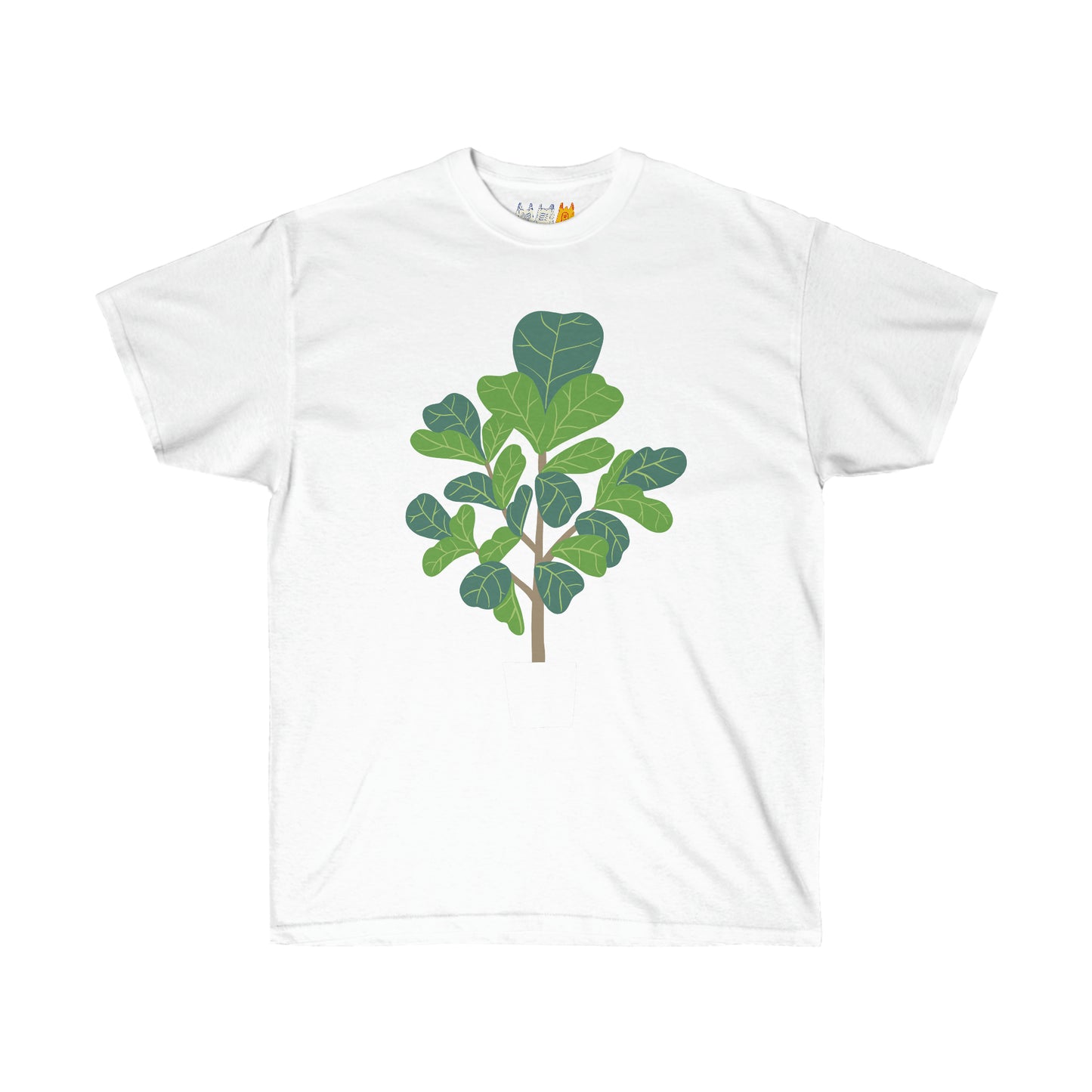 Fiddle Leaf Fig Unisex Ultra Cotton T-Shirt | Plant lover | House Plants