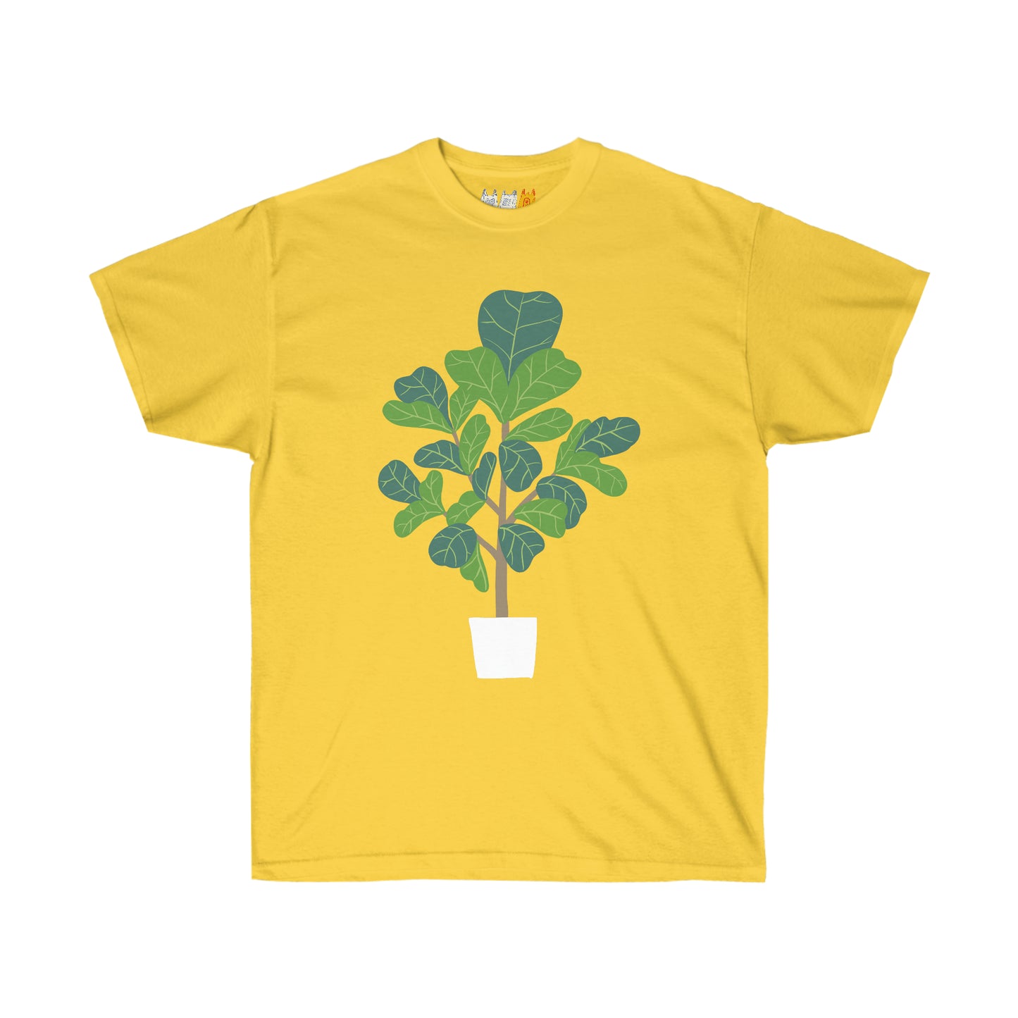 Fiddle Leaf Fig Unisex Ultra Cotton T-Shirt | Plant lover | House Plants