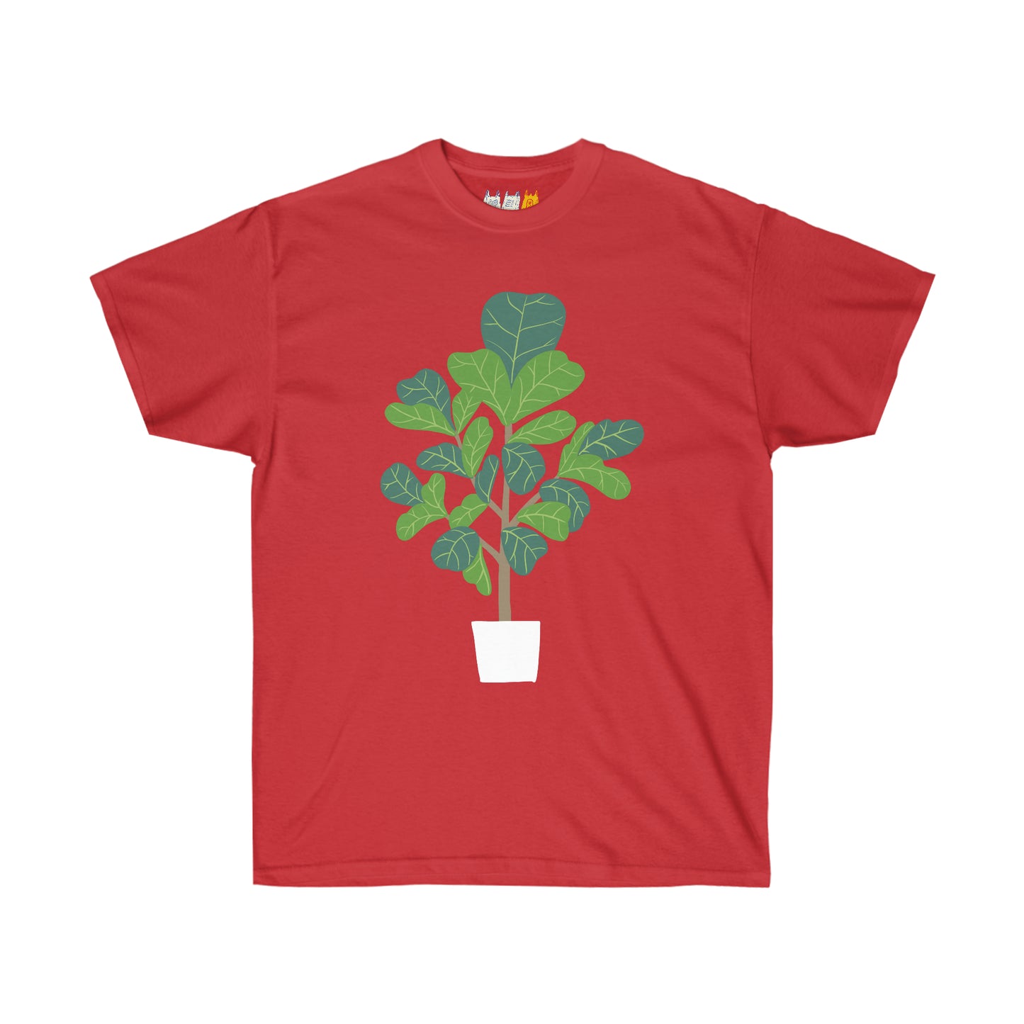 Fiddle Leaf Fig Unisex Ultra Cotton T-Shirt | Plant lover | House Plants