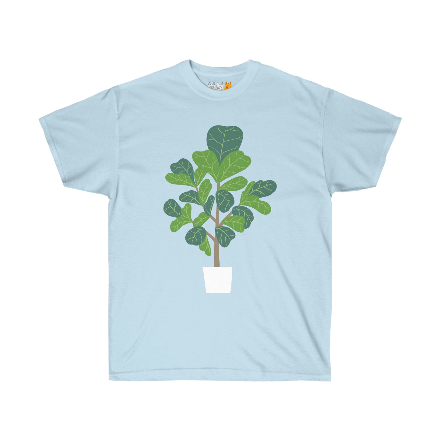 Fiddle Leaf Fig Unisex Ultra Cotton T-Shirt | Plant lover | House Plants