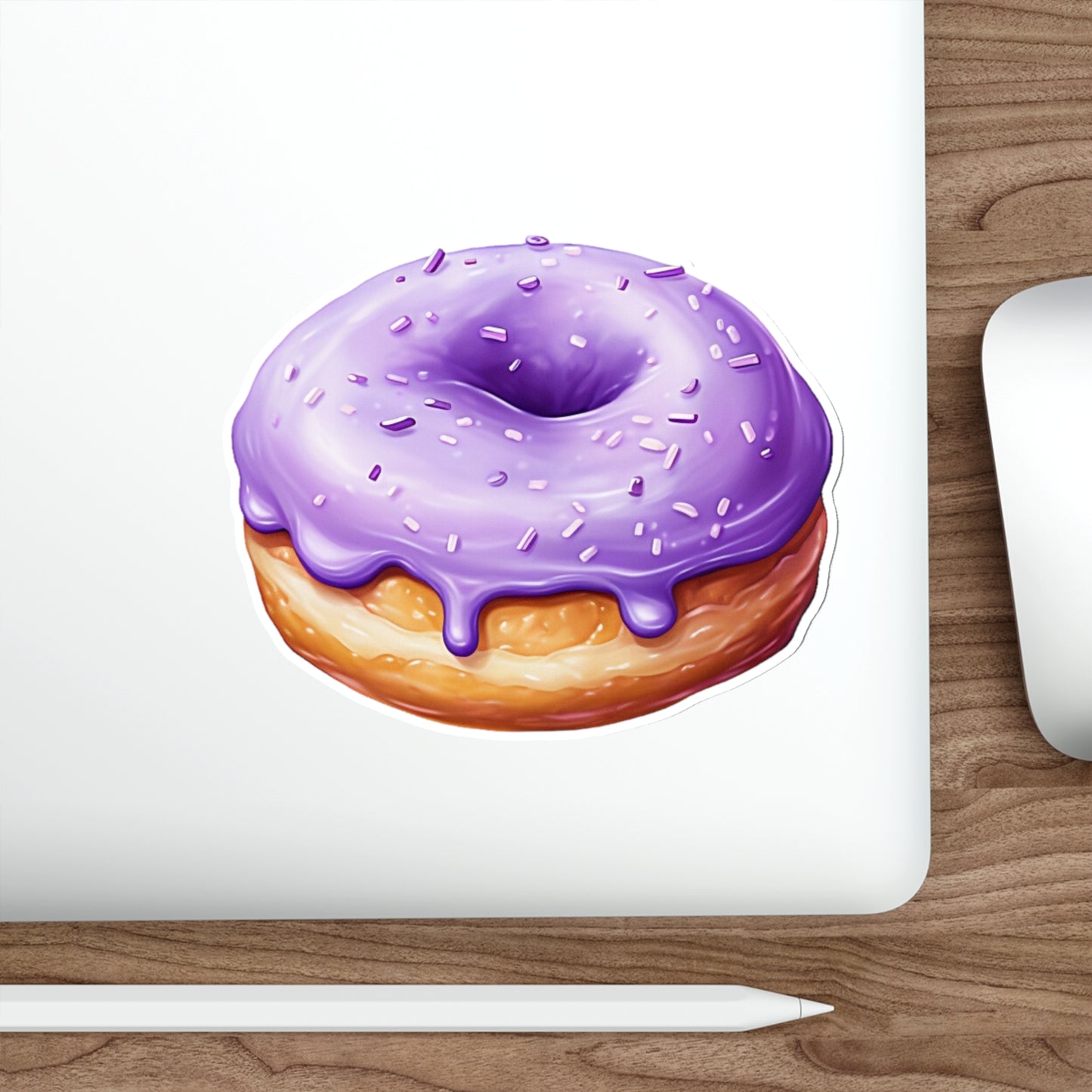 UBE DONUT Die-Cut Stickers | Filipino | Dessert | Purple Yam | Philippines