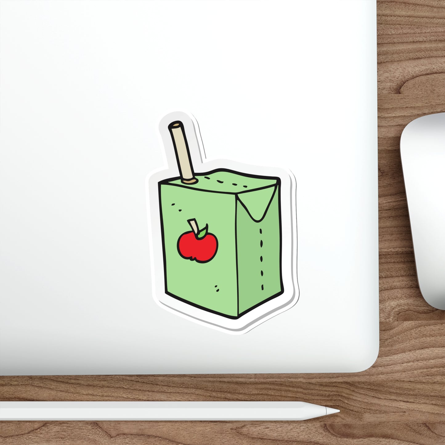 APPLE JUICE BOX Die-Cut Stickers Laptop Car Skateboard Luggage Hydroflasks Phone waterproof snacks lunchbox