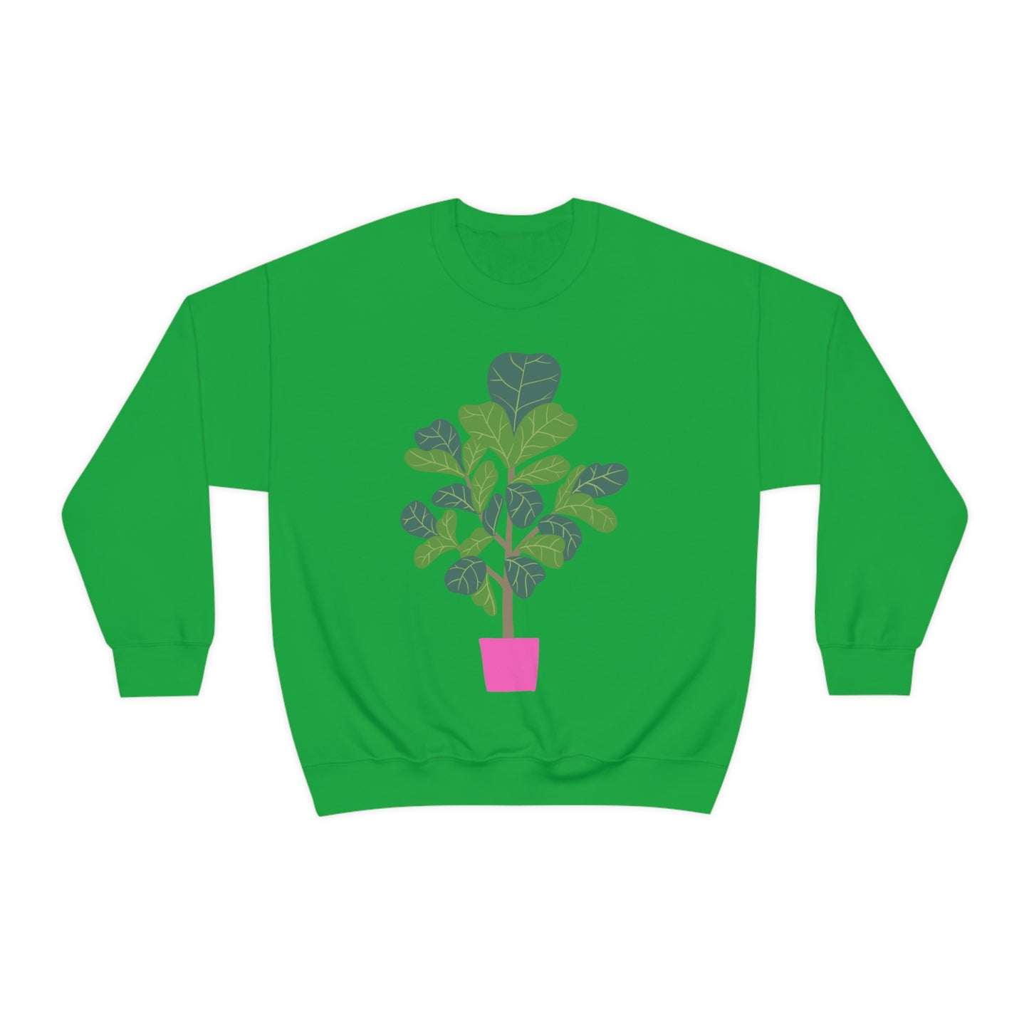 FIDDLE LEAF FIG  Unisex Heavy Blend™ Crewneck Sweatshirt |  House plants