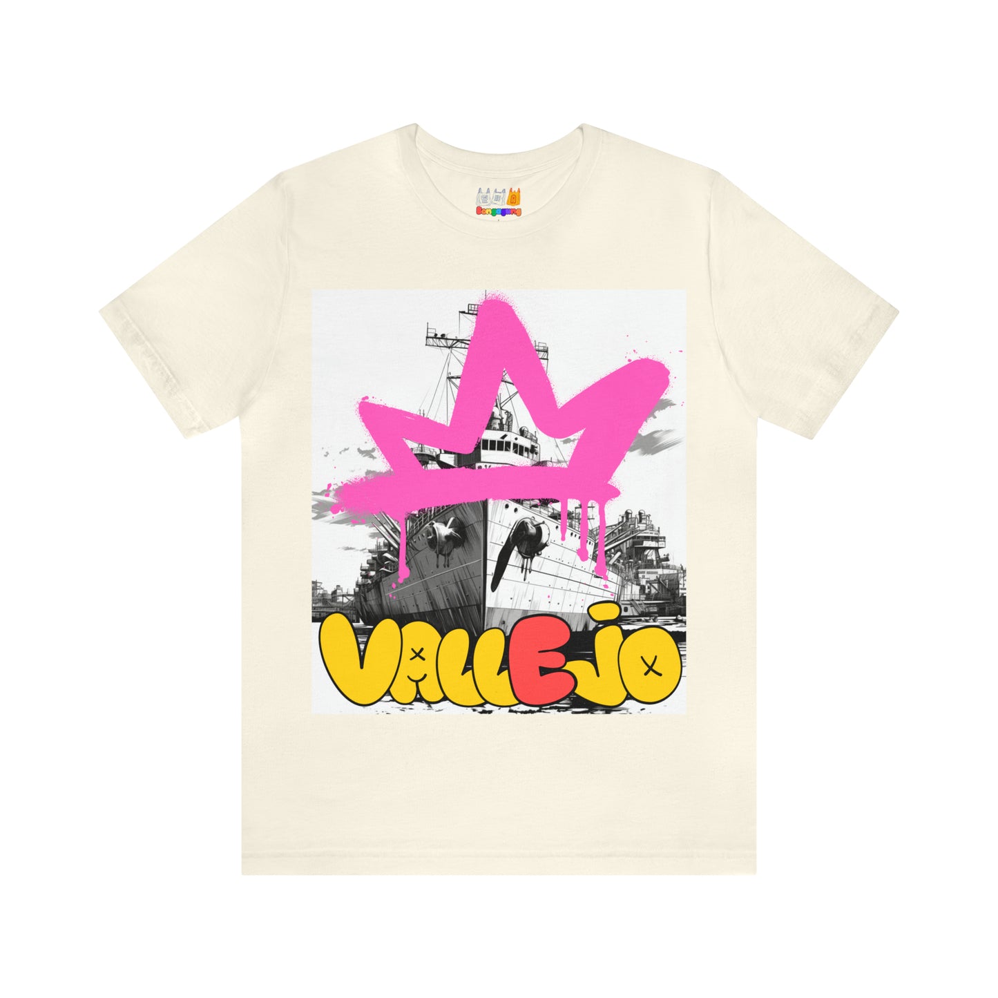 VALLEJO Unisex Jersey Short Sleeve T-Shirt | San Francisco | Bay Area | East Bay | California