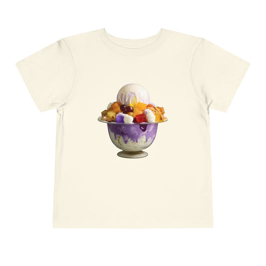 HALO-HALO Toddler Short Sleeve  T-Shirt | Filipino | Tagalog | Dessert | Sweet
